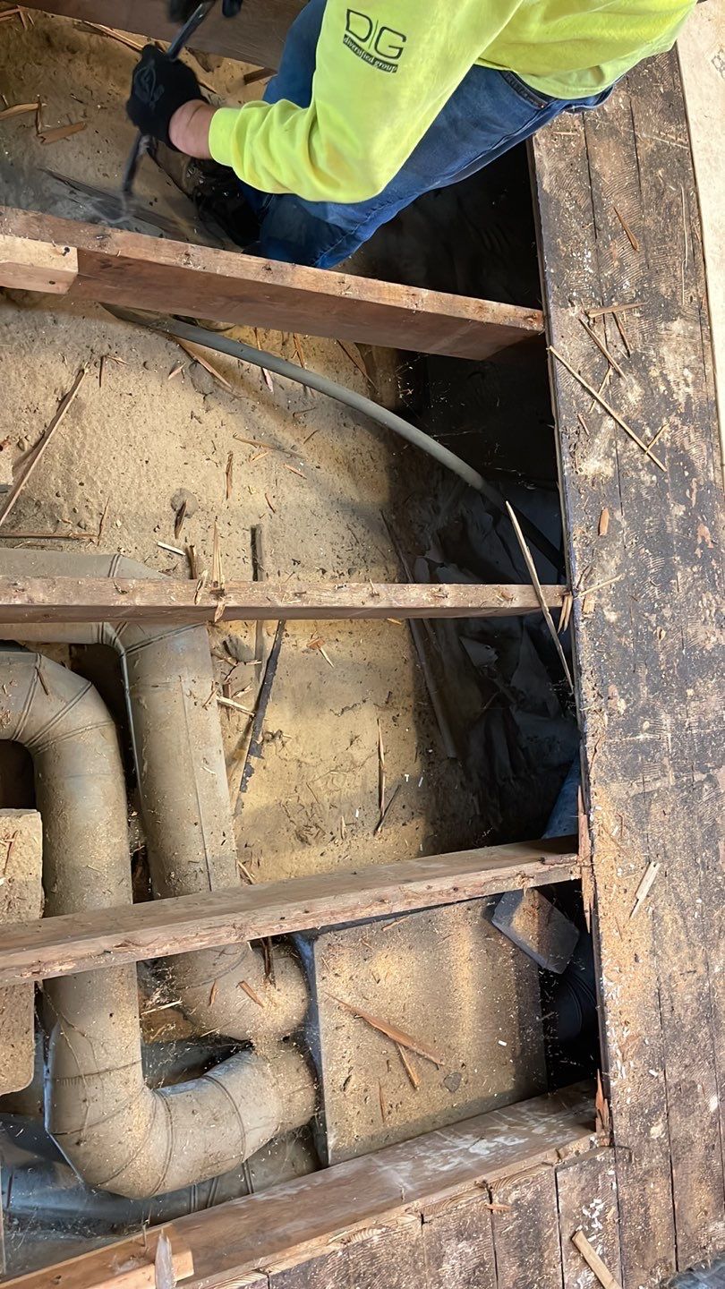 Crawl Space Structural Carpentry: Floor Joist, Beams, & Supports by Toledo Basement Repair 