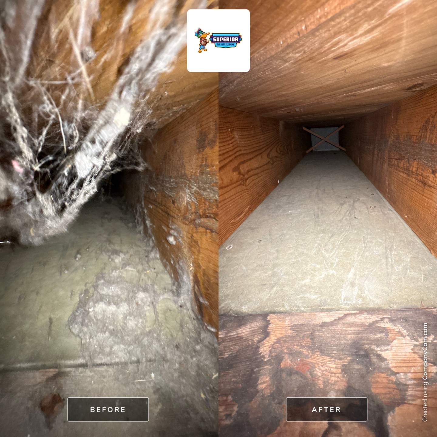 Air Duct Cleaning With a Vacuum Truck in Boardman, OH by Superior Air Duct Cleaning