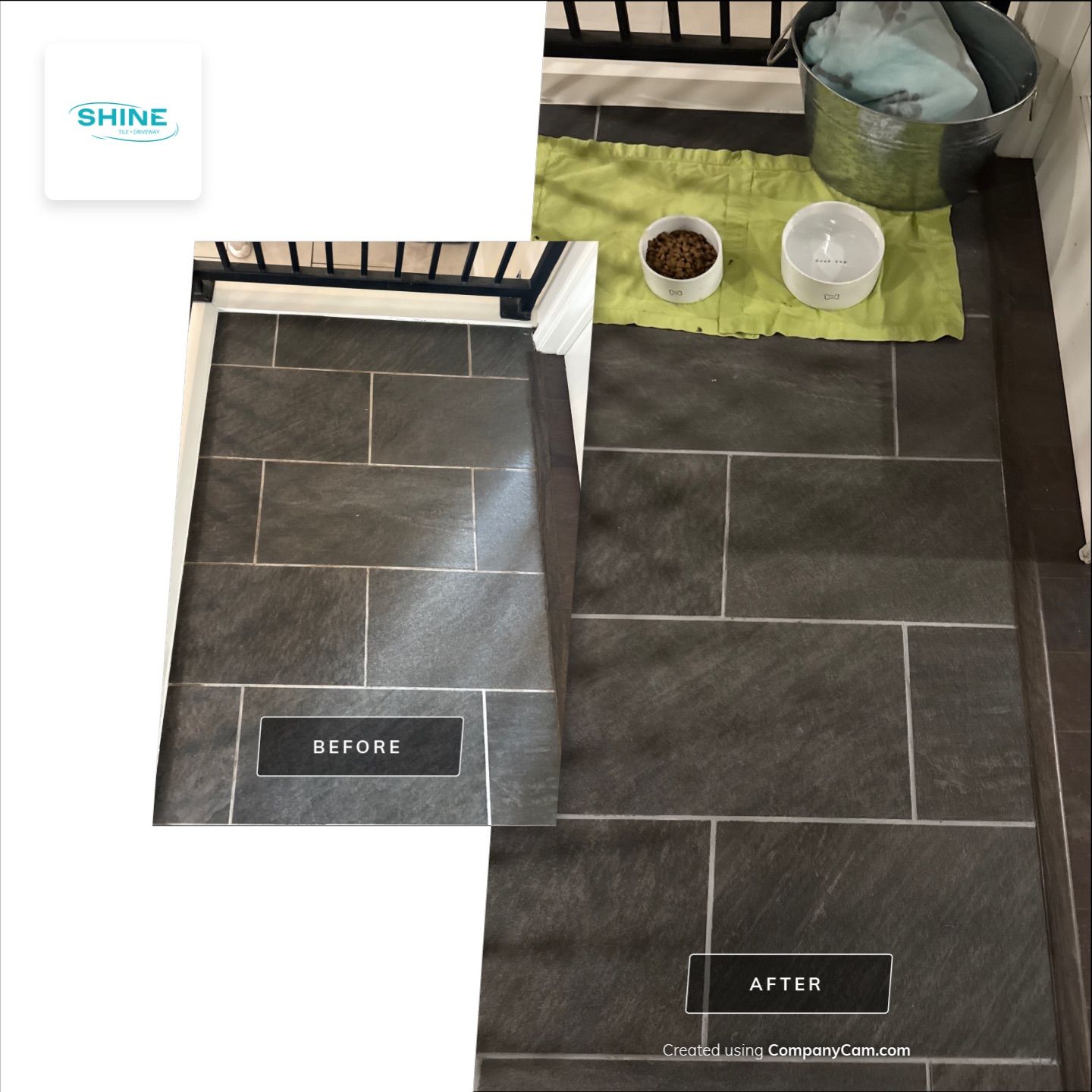 Project in Downtown San Antonio by SHINE Tile and Grout Cleaning