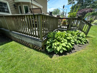 Deck Installation using Trex