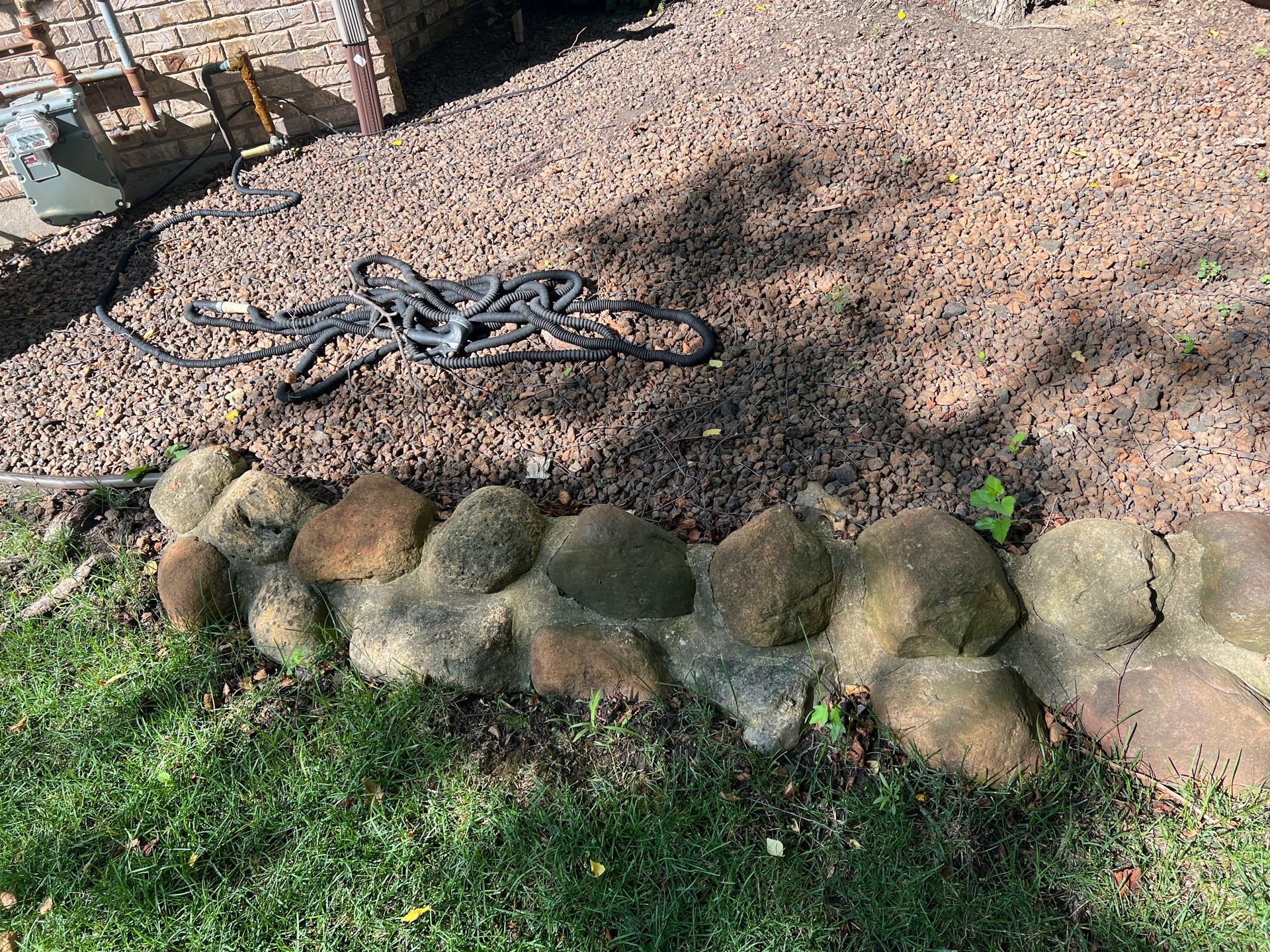 Rust removal by Northern Power Washing LLC.