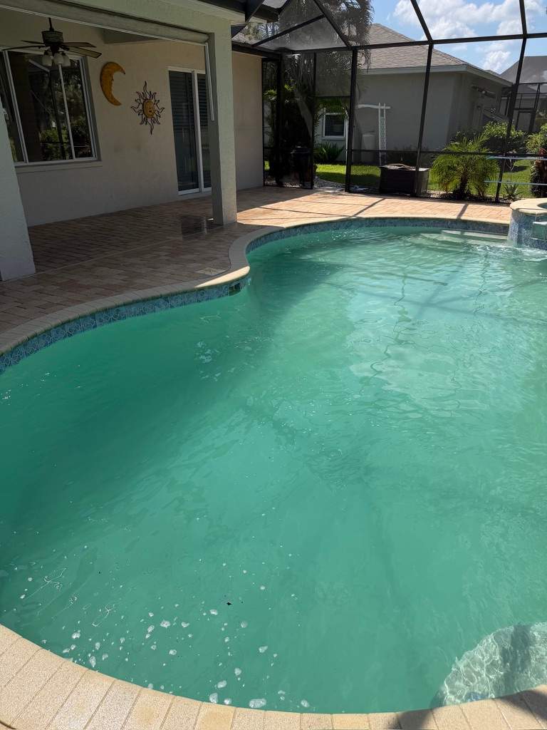 Professional Paver Sealing and Restoration for La Paloma Sun City Center Pool Deck by Supreme Paver Experts