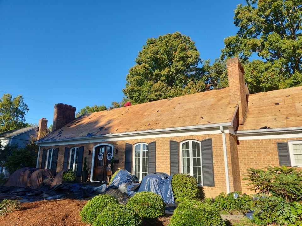 New Roof and 6 inch Gutters by Just In Time Roofing and Restoration