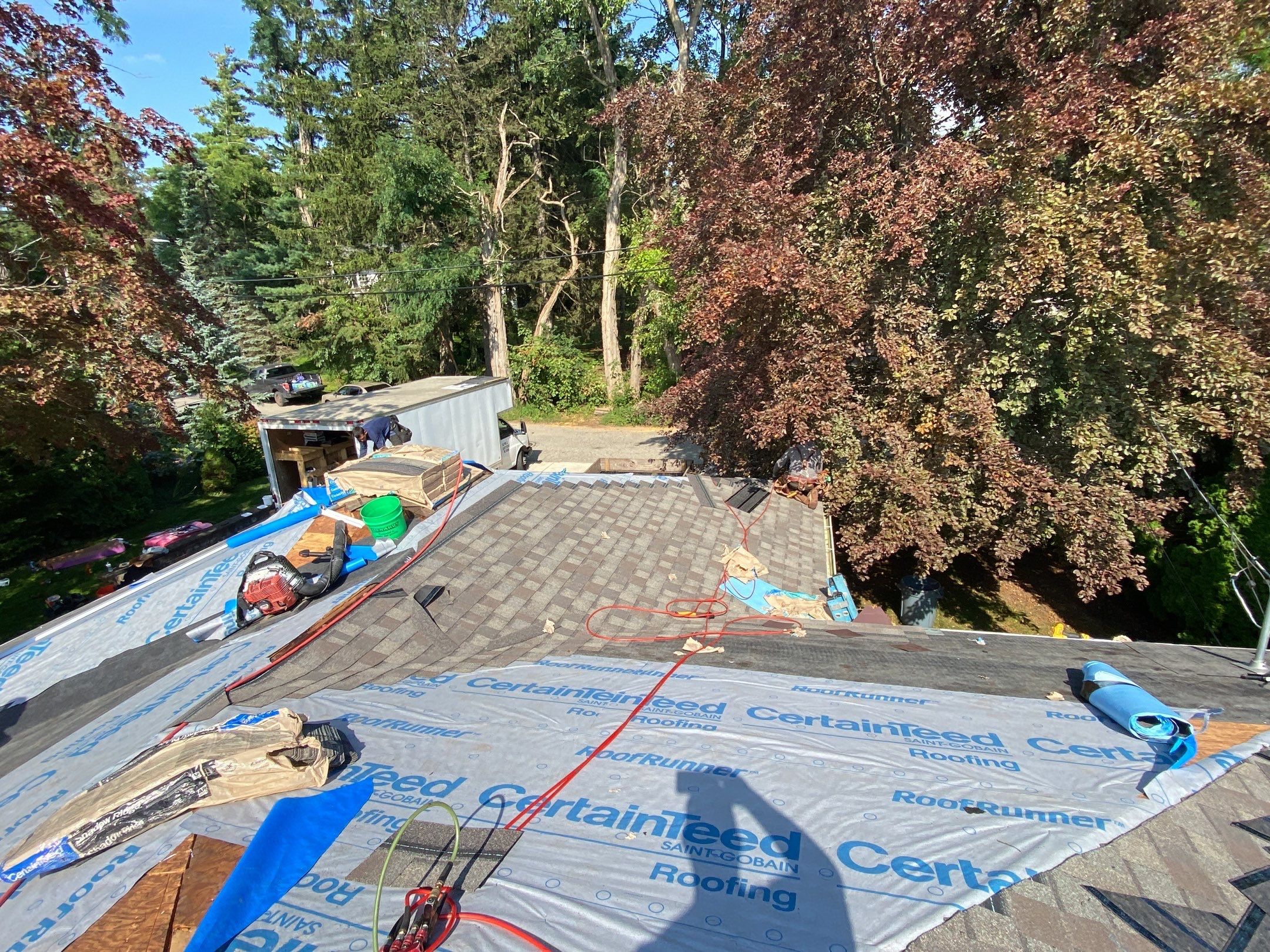 Roof Replacement using CertainTeed Landmark by 180 Contractors