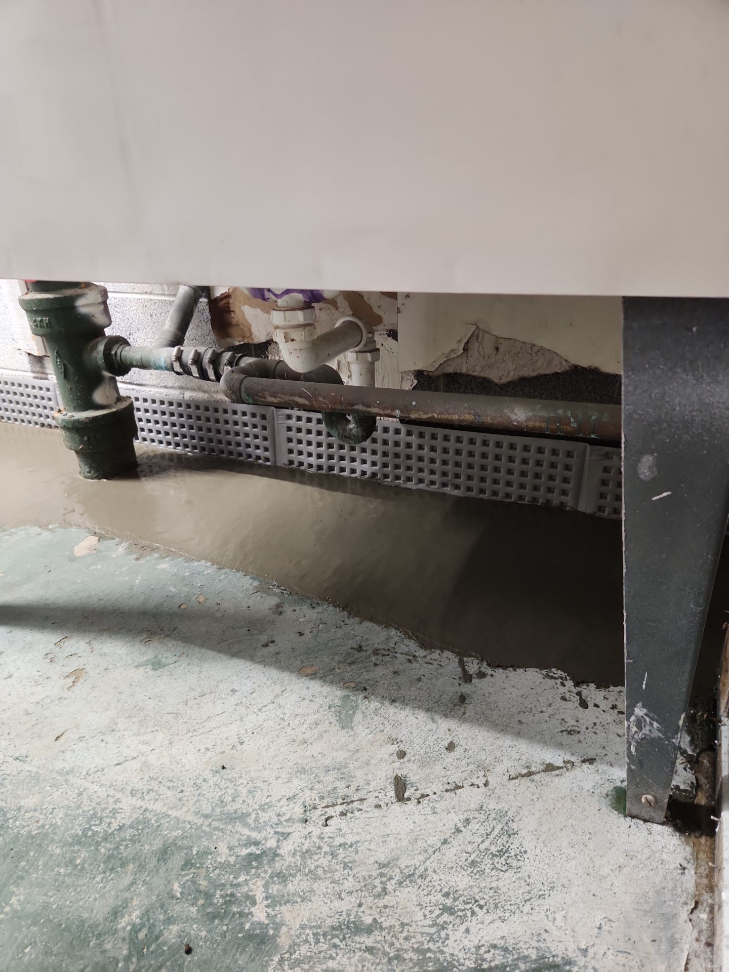 Interior French Drain & Mold Remediation Project in Manville, New Jersey by Pure Service Pro, LLC 
