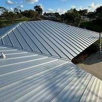24ga 1" Nail-Strip Mill Finish by Total Roofing System The Metal Roof Experts