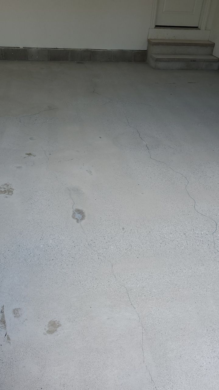 Garage Floor using Penntek Slatestone by Spectrum Painting, LLC