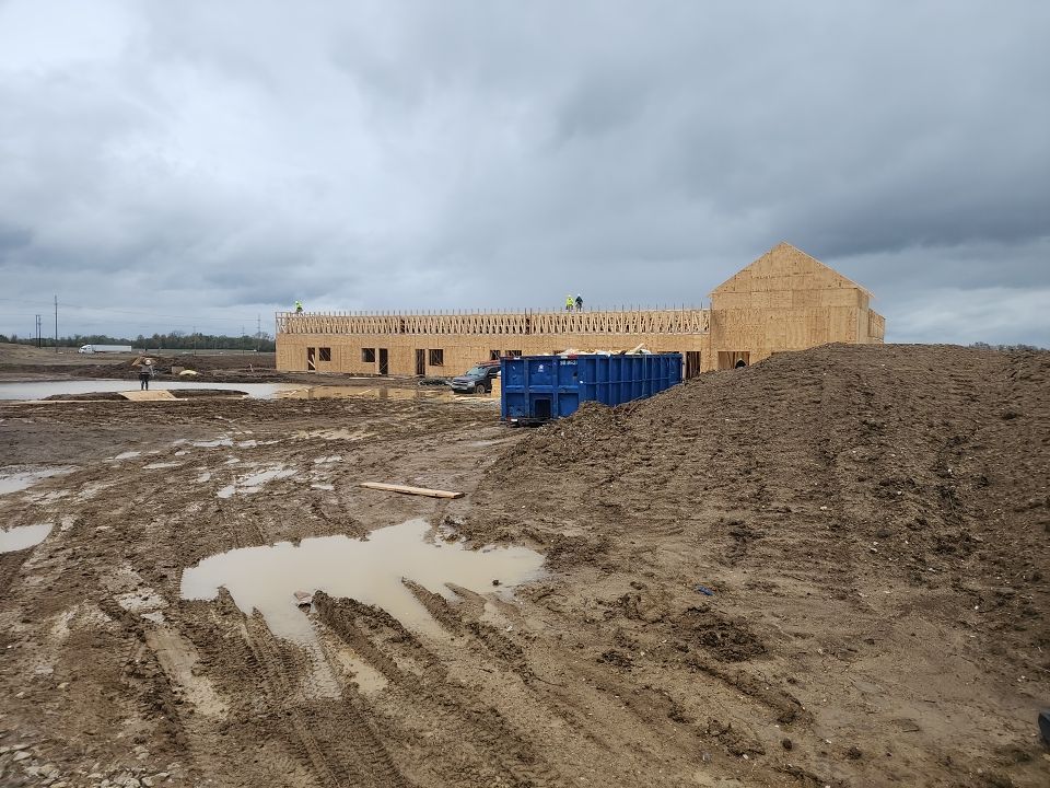 Commercial Roofing Installation using 60 mil rubber roof  by Nitro Roofing and Construction