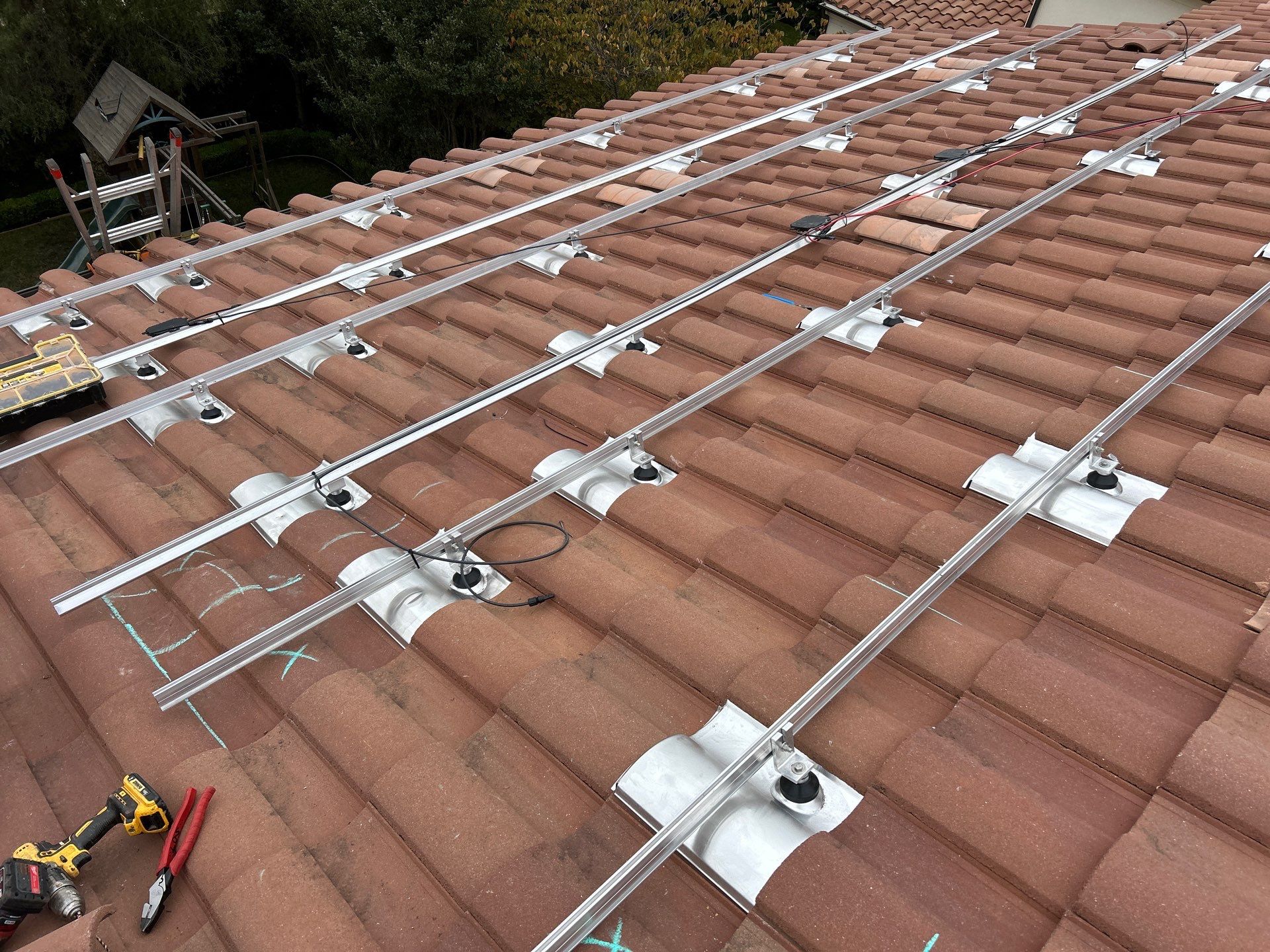 CertainTeed Solar Panel and Tesla Powerwall 3 Installation in Irvine by AWS Solar