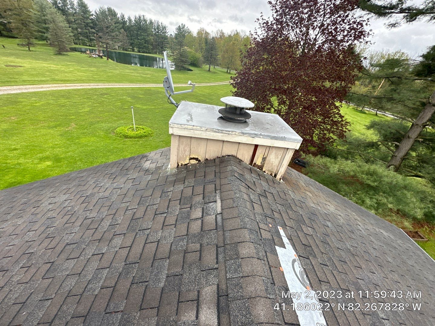 Residential Roof Replacement using Owens Corning Duration, Black Sable by Absolute Roofing and Construction