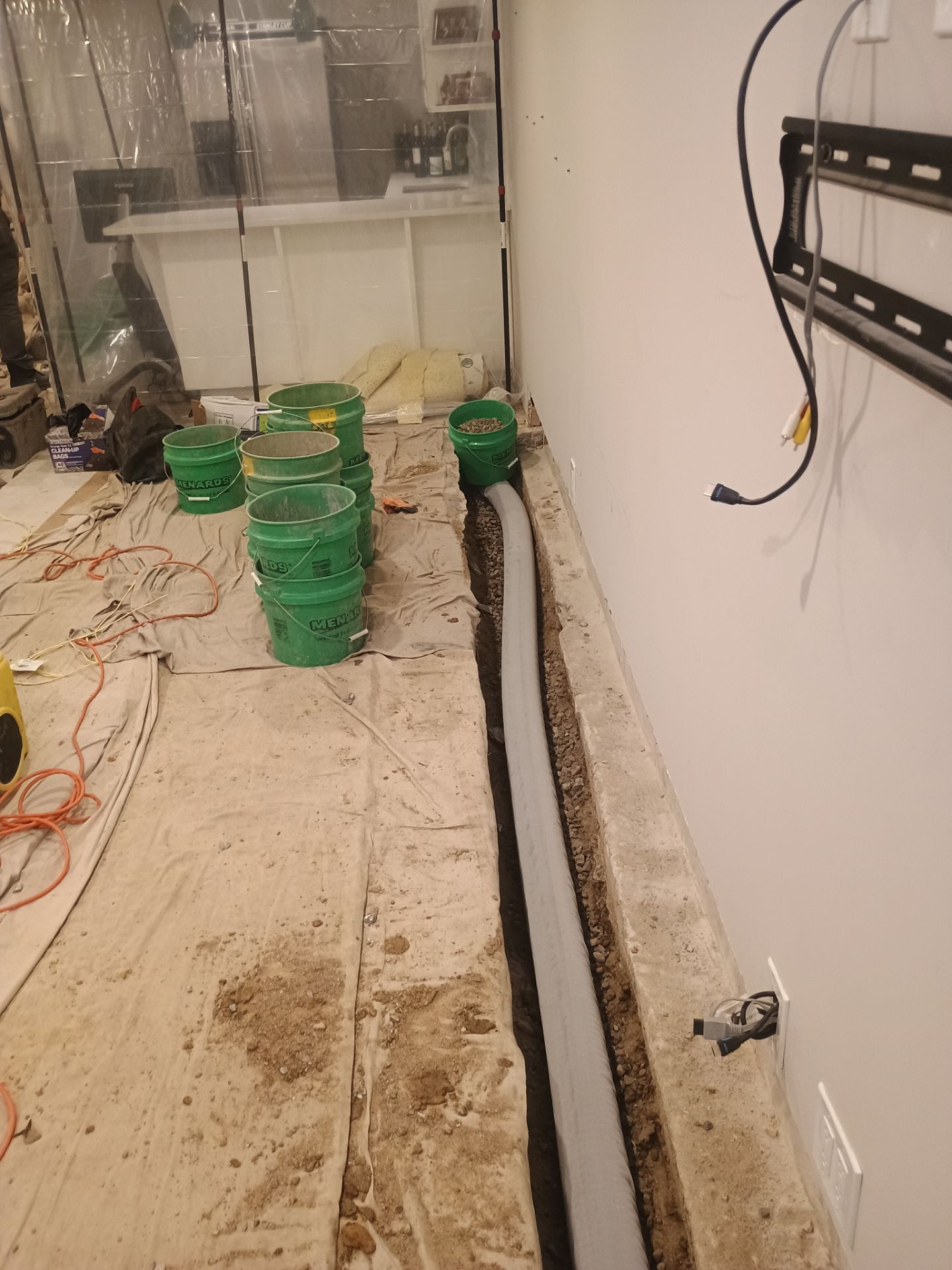 Interior Drain Tile & Sump Pump in Northwest Minneapolis by Waterproofing Northeast