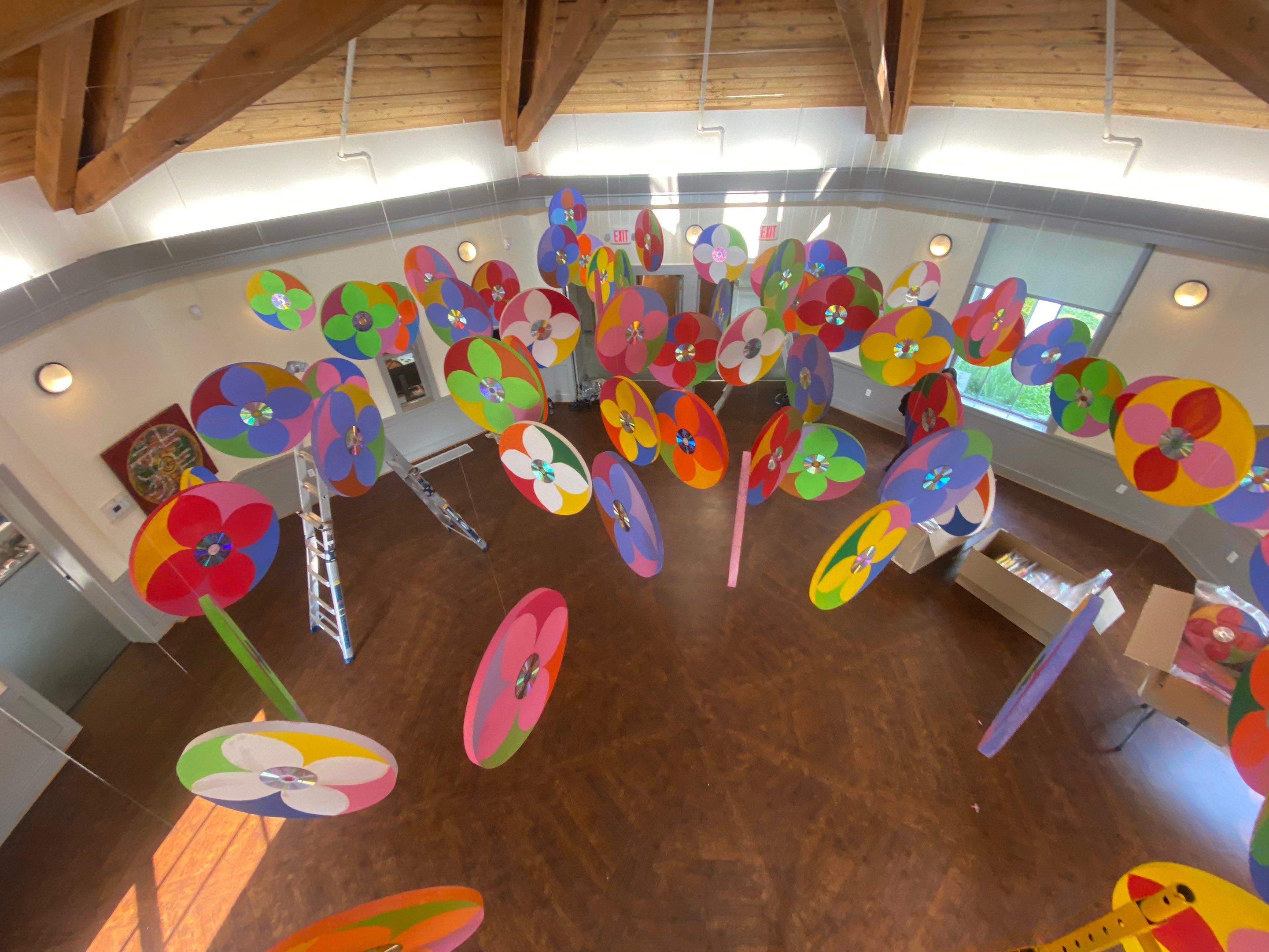 Indoor & Outdoor Art Installation by The Smet Companies, LLC