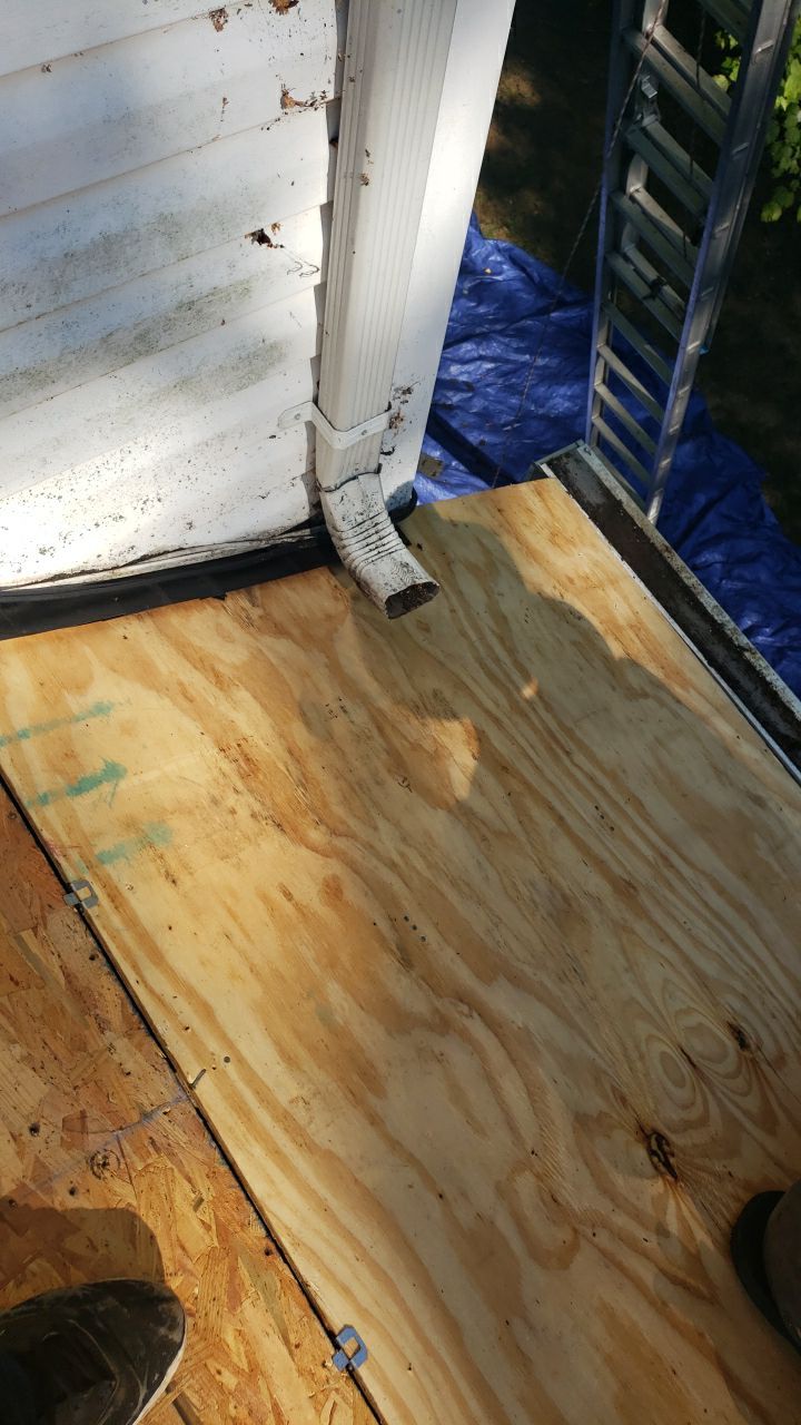 Marshall Roofing Project - Landmark Pro Max Def Pewterwood Designer Shingles by RM Banning, Inc.