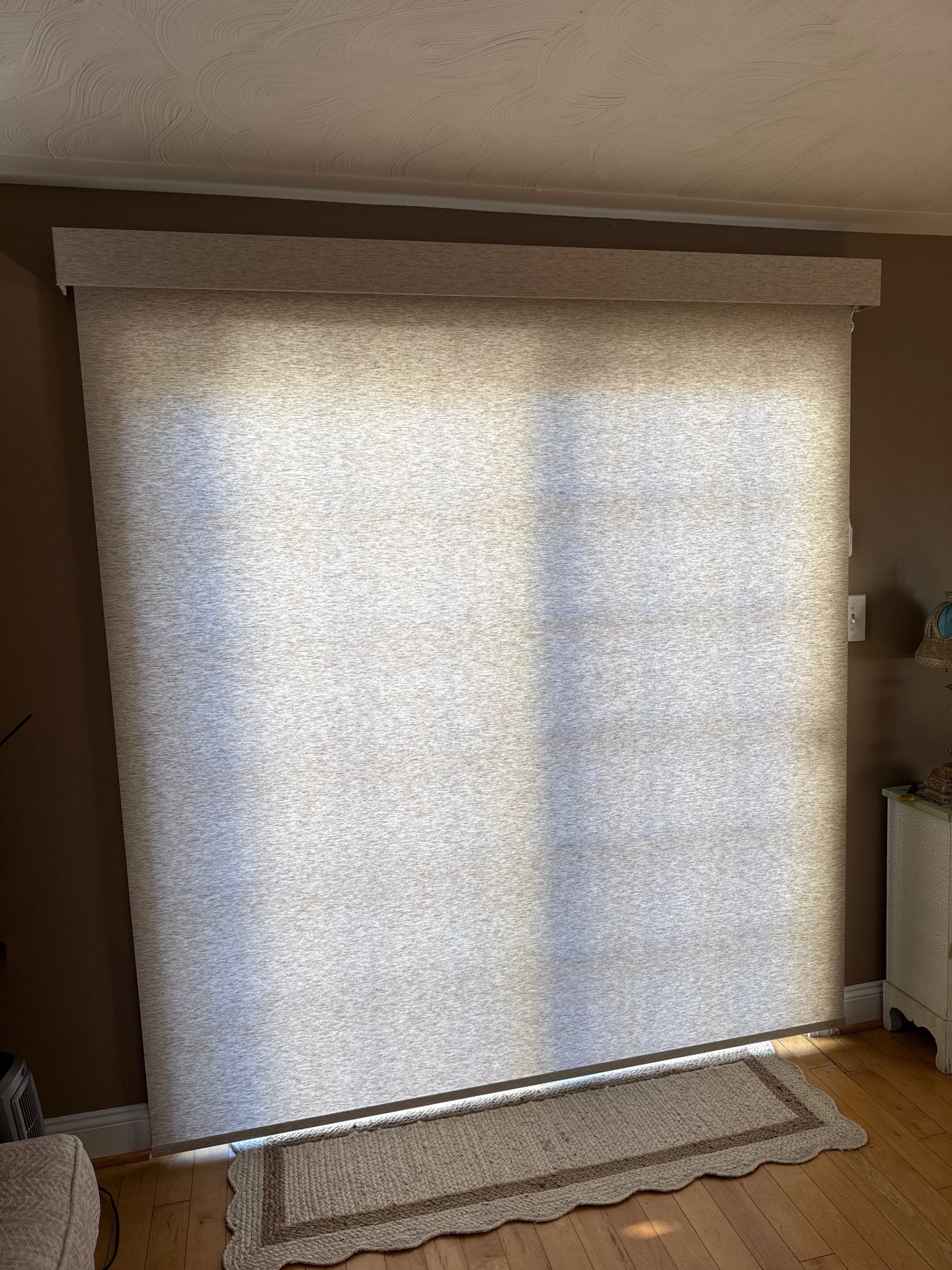 Roller Shade Installation - Severna Park by Southern Maryland Custom Blinds
