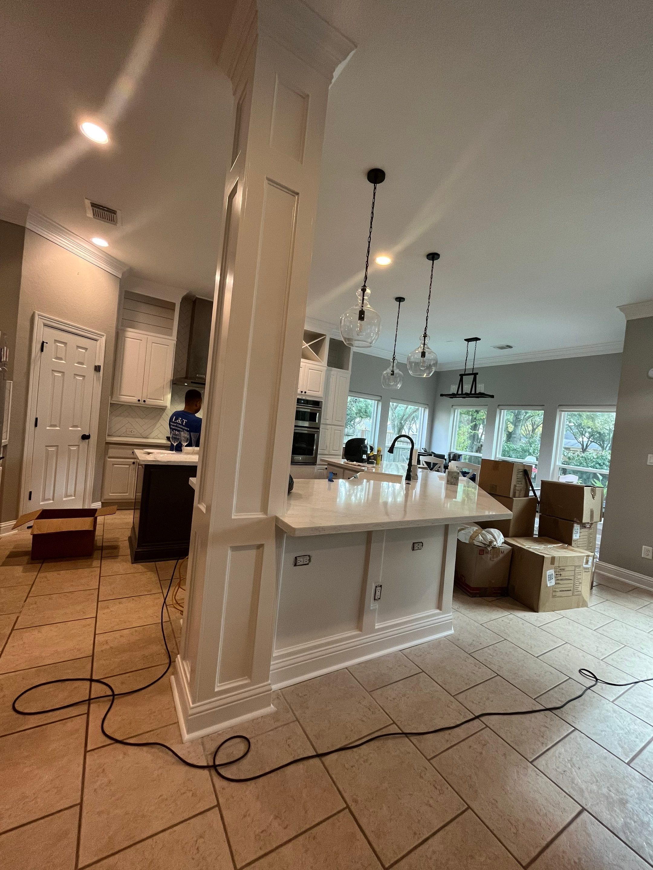 Stunning Kitchen Remodel   by L&T General Contractors and Restoration INC
