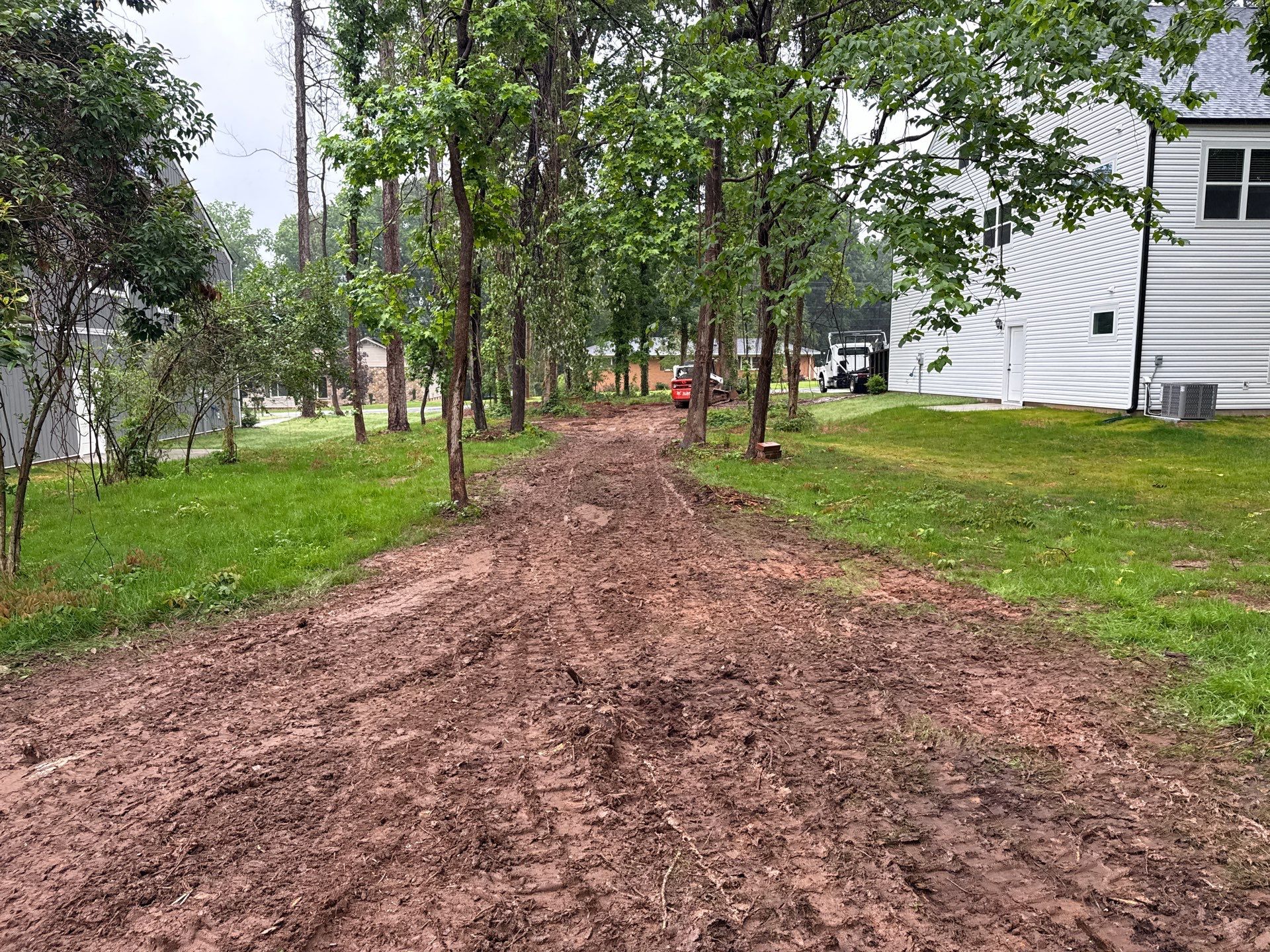 Project in Charlotte by Badger Hauling