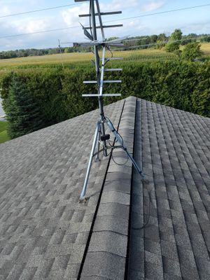 Residential Roof Replacement with GAF Shingles in Sheboygan Falls, WI