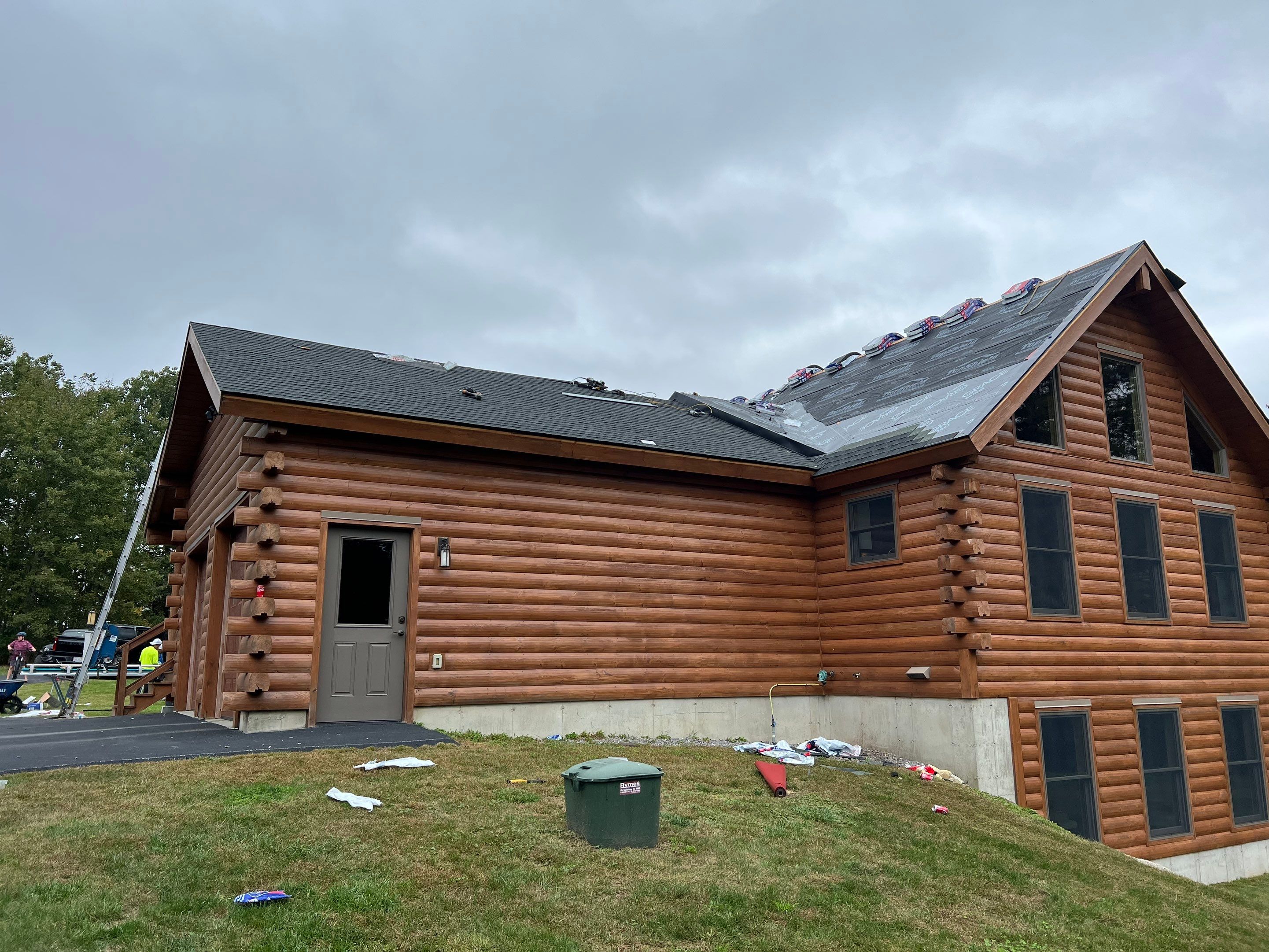 New Roof in Bow New Hampshire by Tall pine roofing