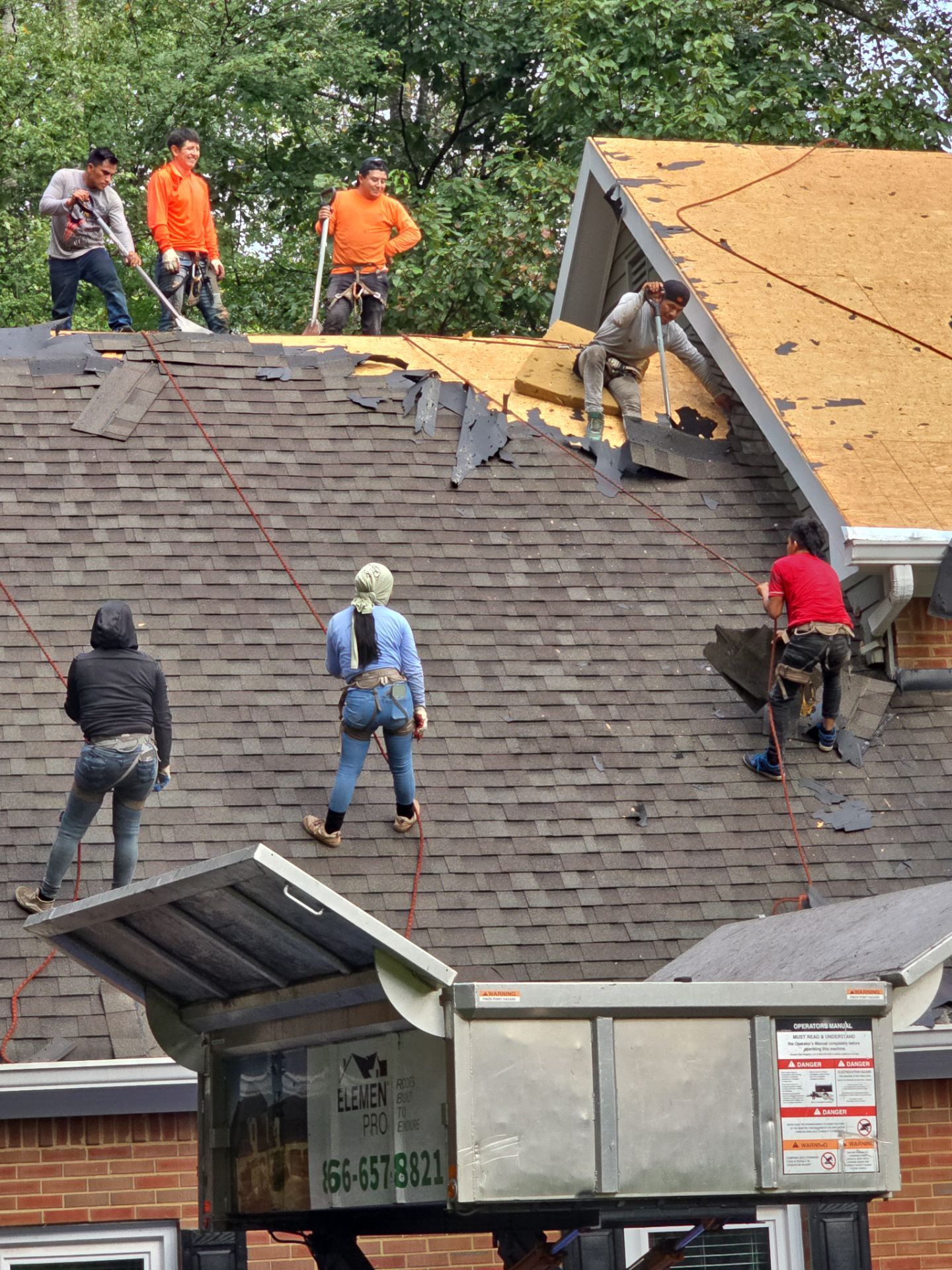 GAF Timberline HDZ Charcoal by Element Pros Roofing, LLC