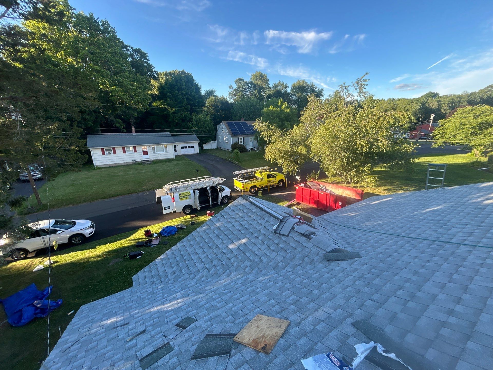 Project in Southington, CT by Elitex Roofing