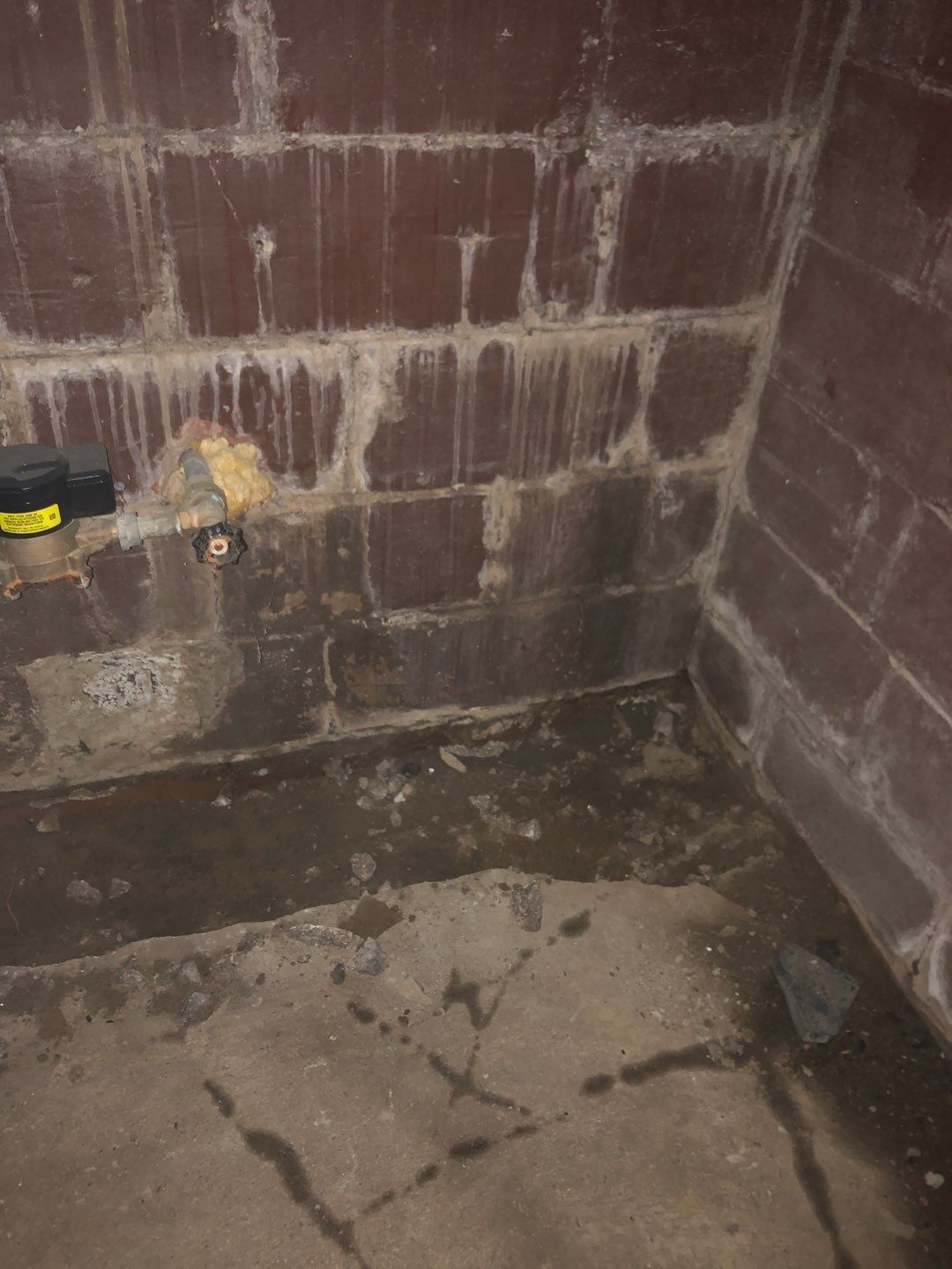 Basement Waterproofing using Drain tile system and a foundation wrap by ACE Waterproofing & Basement Solutions