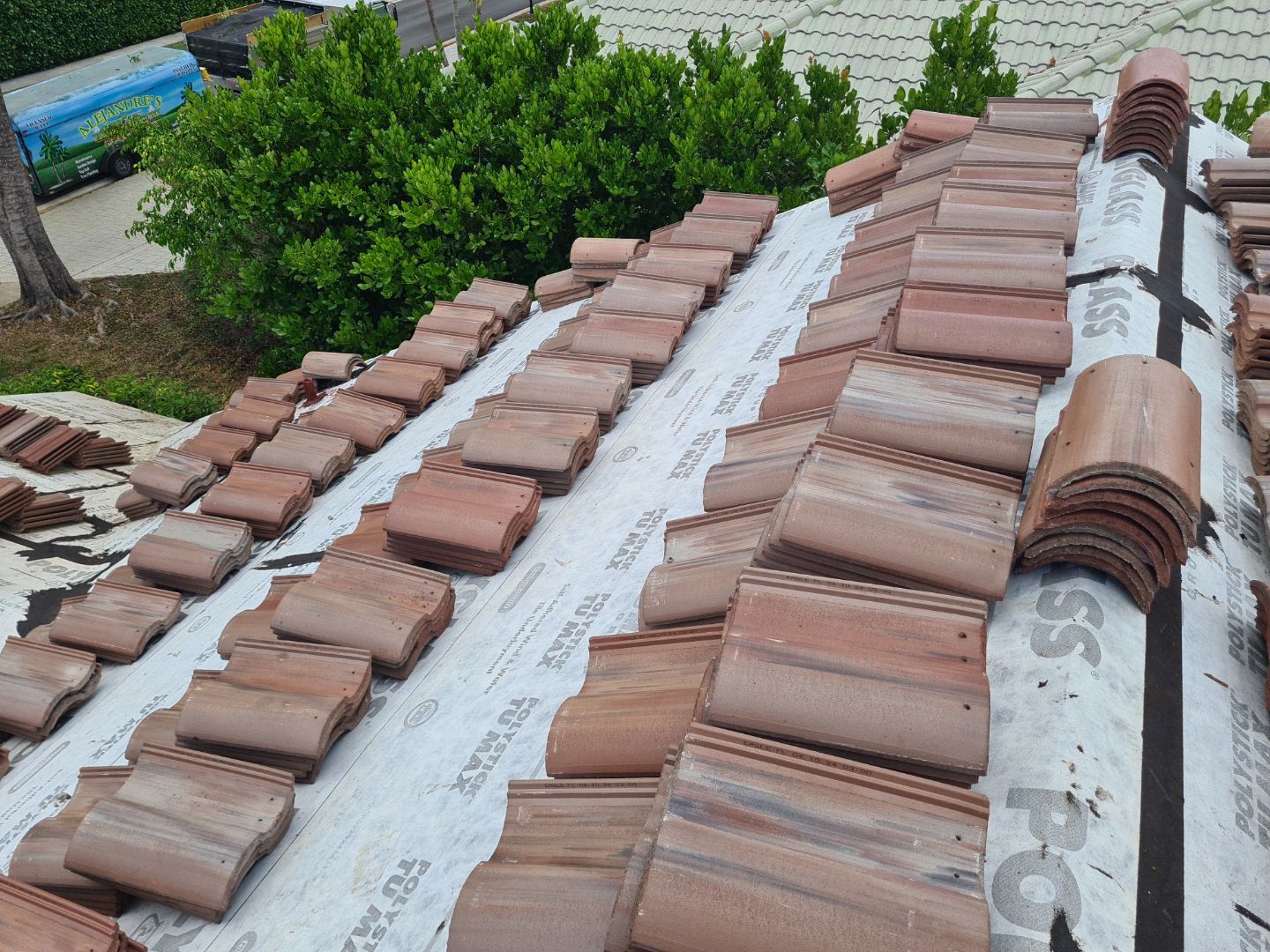 Residential Roofing Installation using Eagle Roofing Tile by BLUES BROTHERS ROOFING