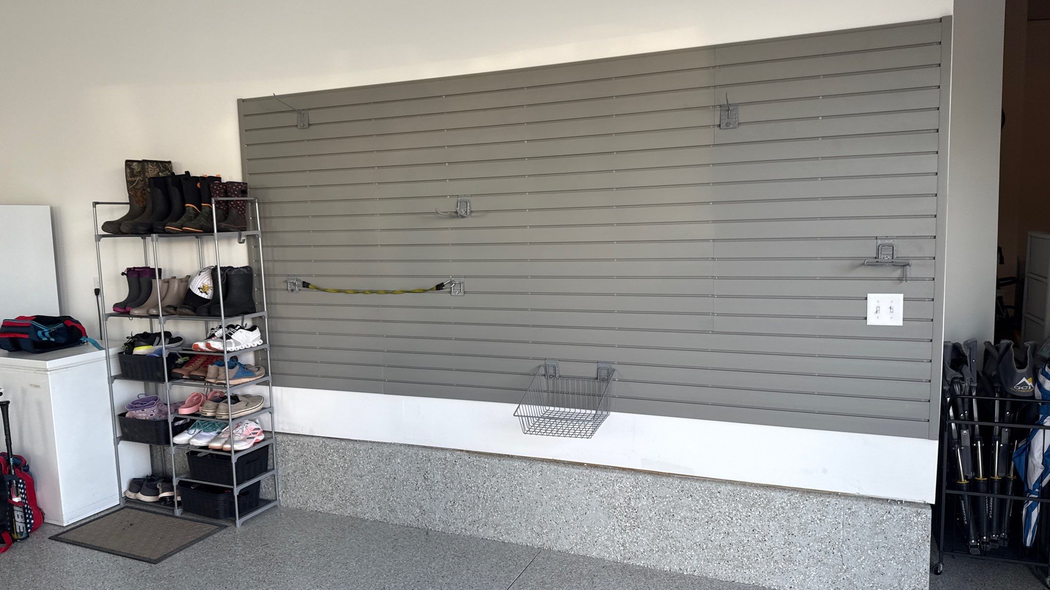 Ben Took It To The Next Level With a Golf Simulator by Banner Garage