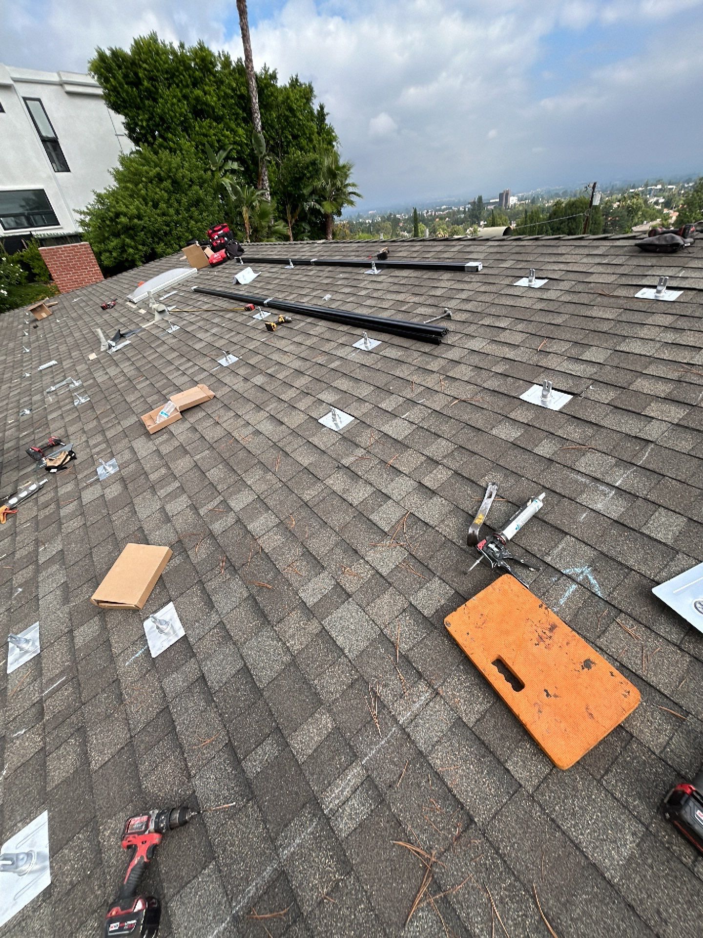 Solar Panel Installation and 200-Amp Electrical Service Upgrade in Los Angeles by AWS Solar