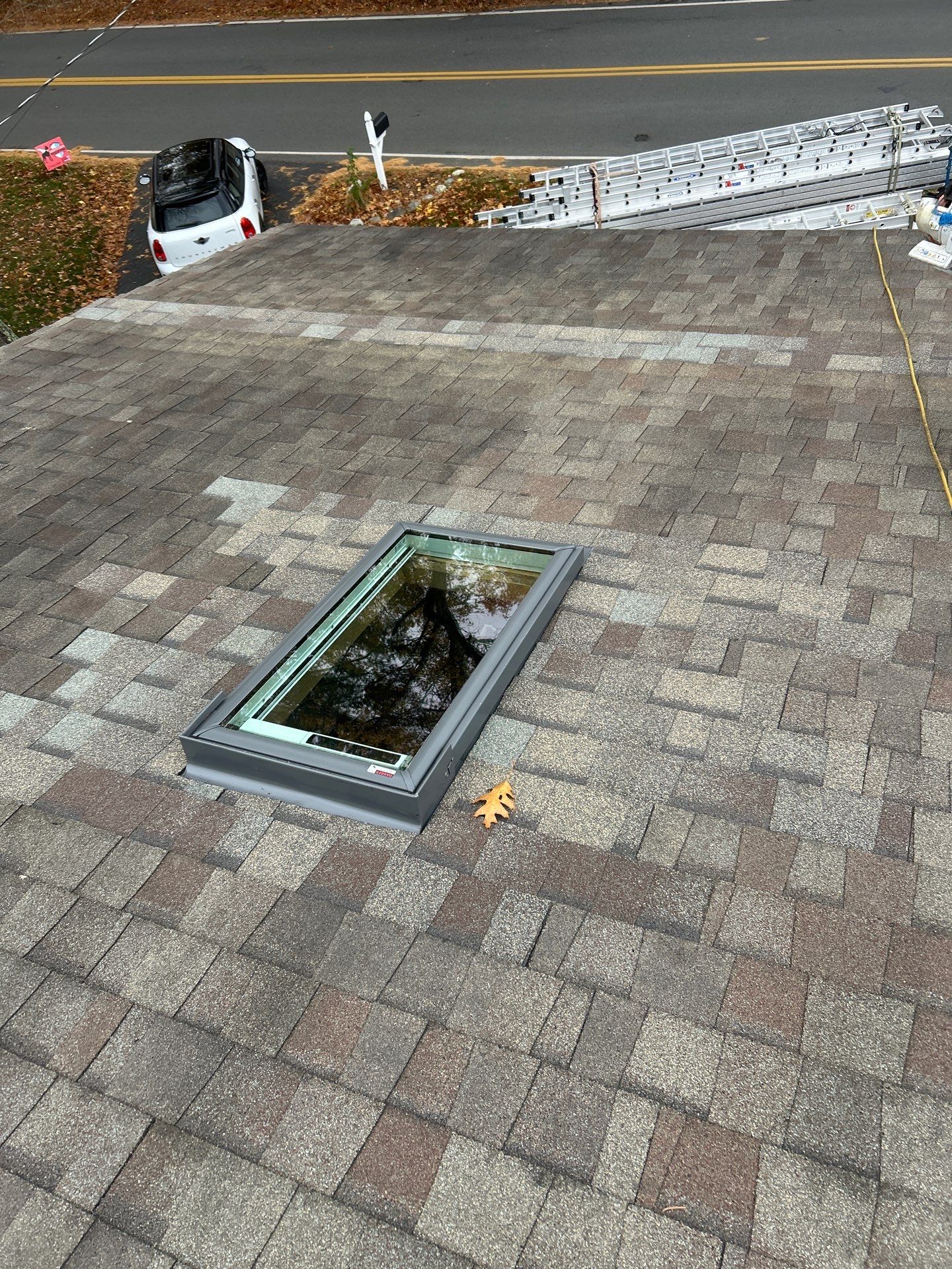 Tewksbury Leaking Skylight Replacement with Complete Ventilation System by Mighty Dog Roofing of Greater Middlesex County