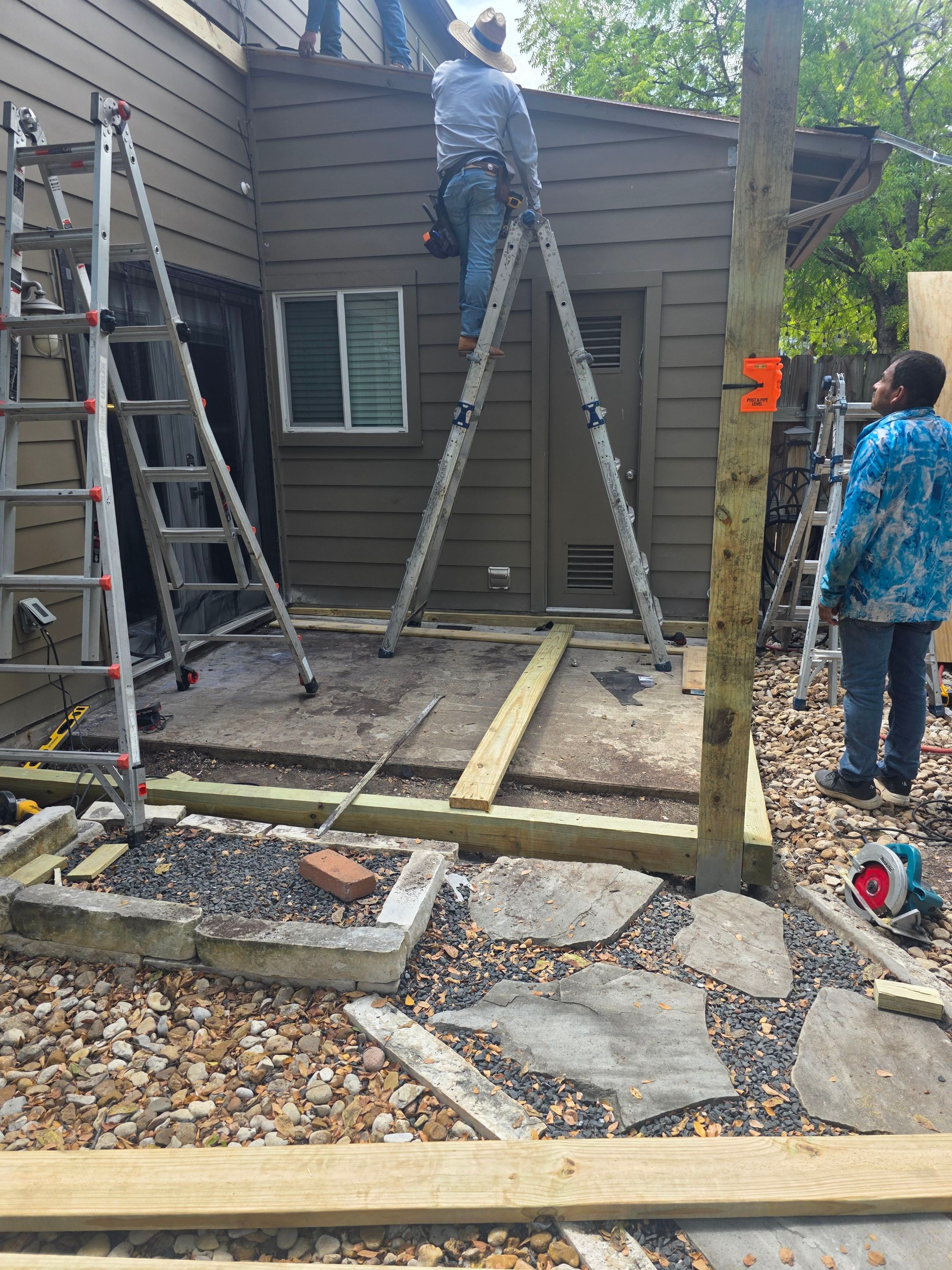 Matched porch by REPS OF TEXAS