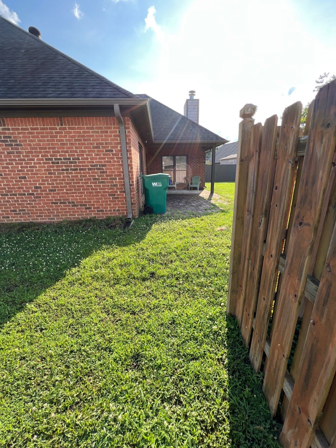 Lake View - Fence by Pillar and Pine