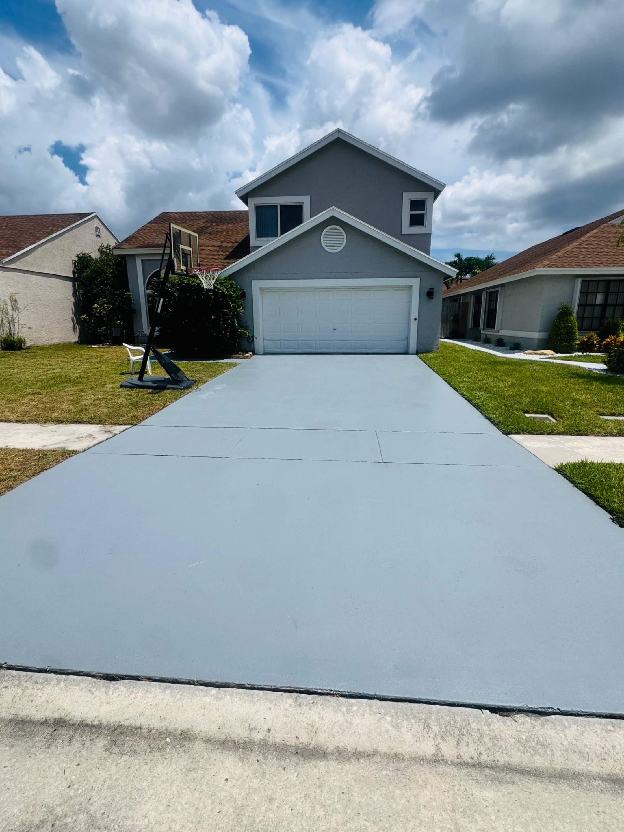 Driveway Painting Service Boca Raton by BKB Pressure Cleaning LLC
