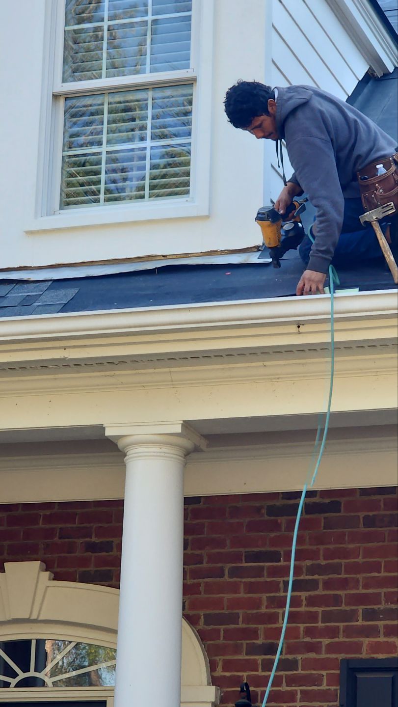 Residential Roofing Installation using Owens Corning Duration Estate Gray by Indigo State Roofing