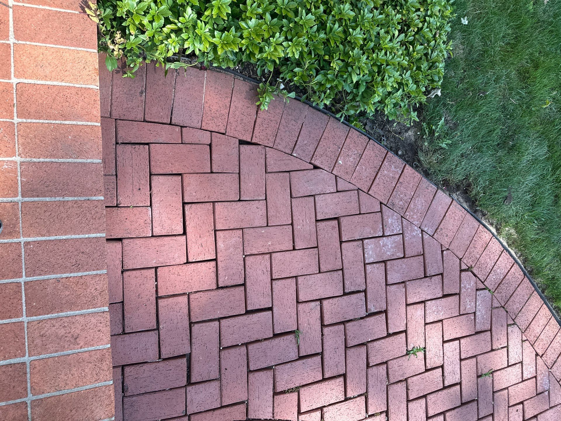 Brick Paver cleaning, sanding, seal by Northern Power Washing LLC.