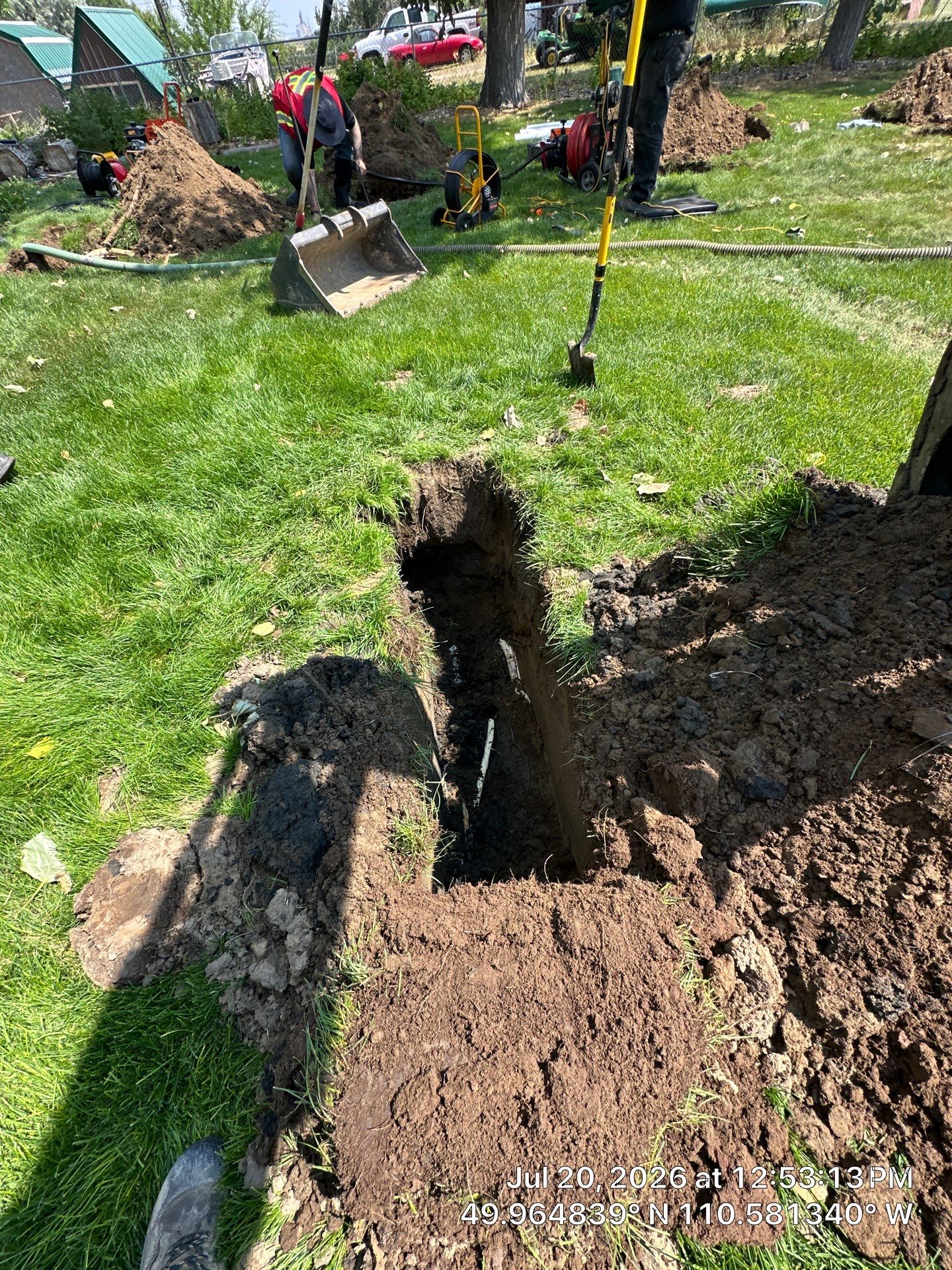 Septic System Pump Replacement and Sewer Line Root Removal in Dunmore by Septic Medic Inc.