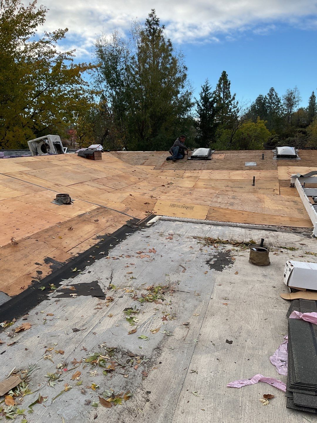 Residential Roofing Installation using Owens Corning Roofing Shingles by Byers Enterprises 