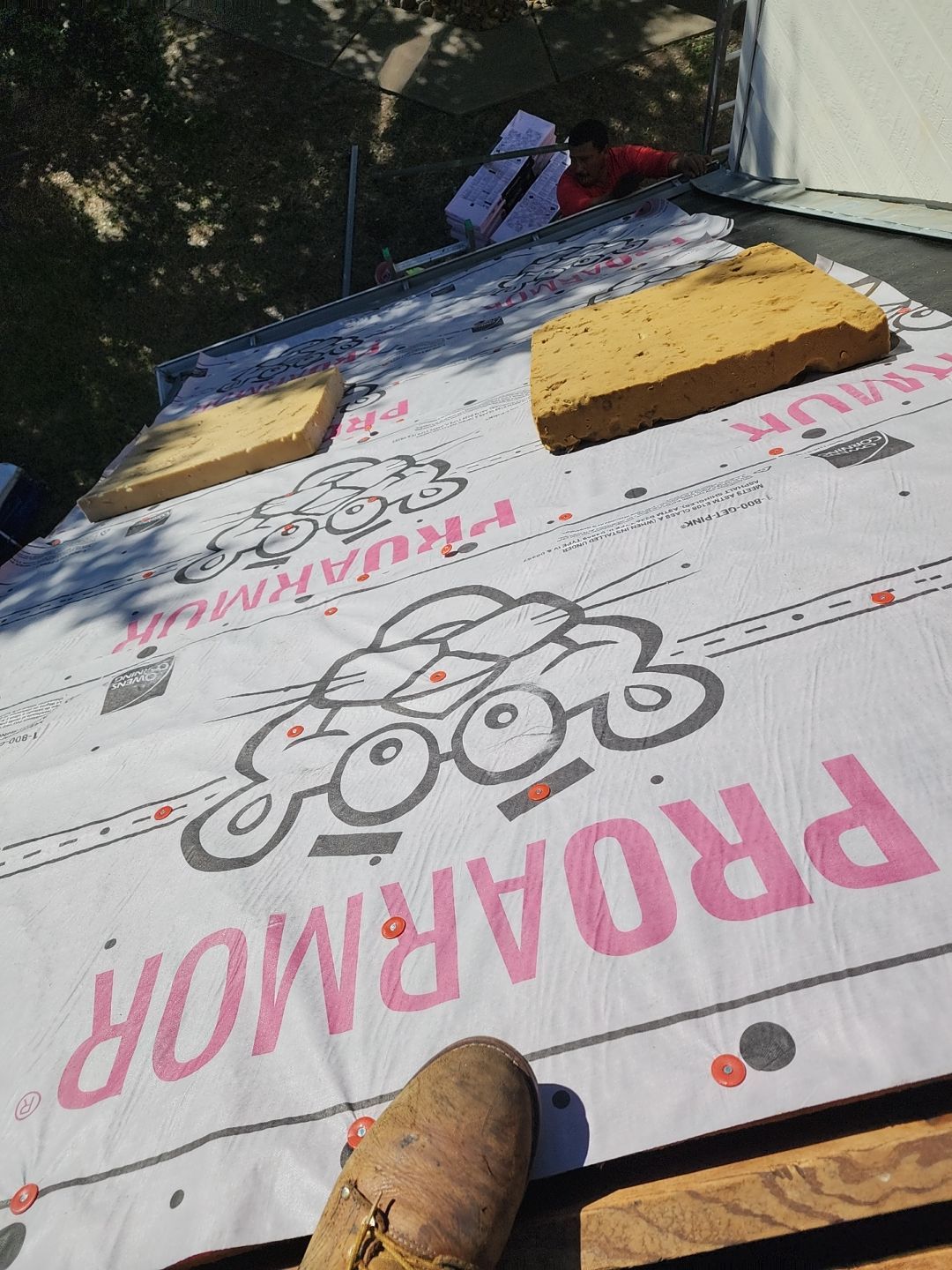 Residential Roofing Installation using Owen's Corning Duration (Lifetime) Shingles by Roof Repair Company
