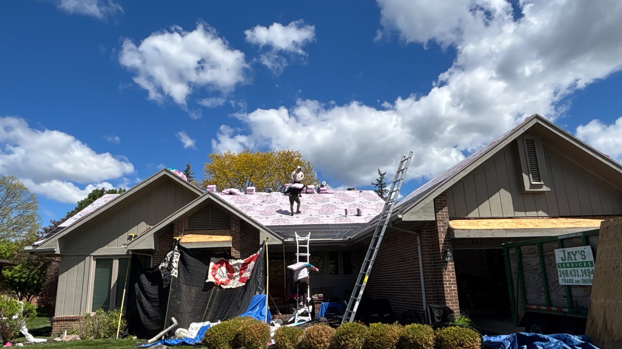 Roof Replacement using Owens Corning Duration by 180 Contractors