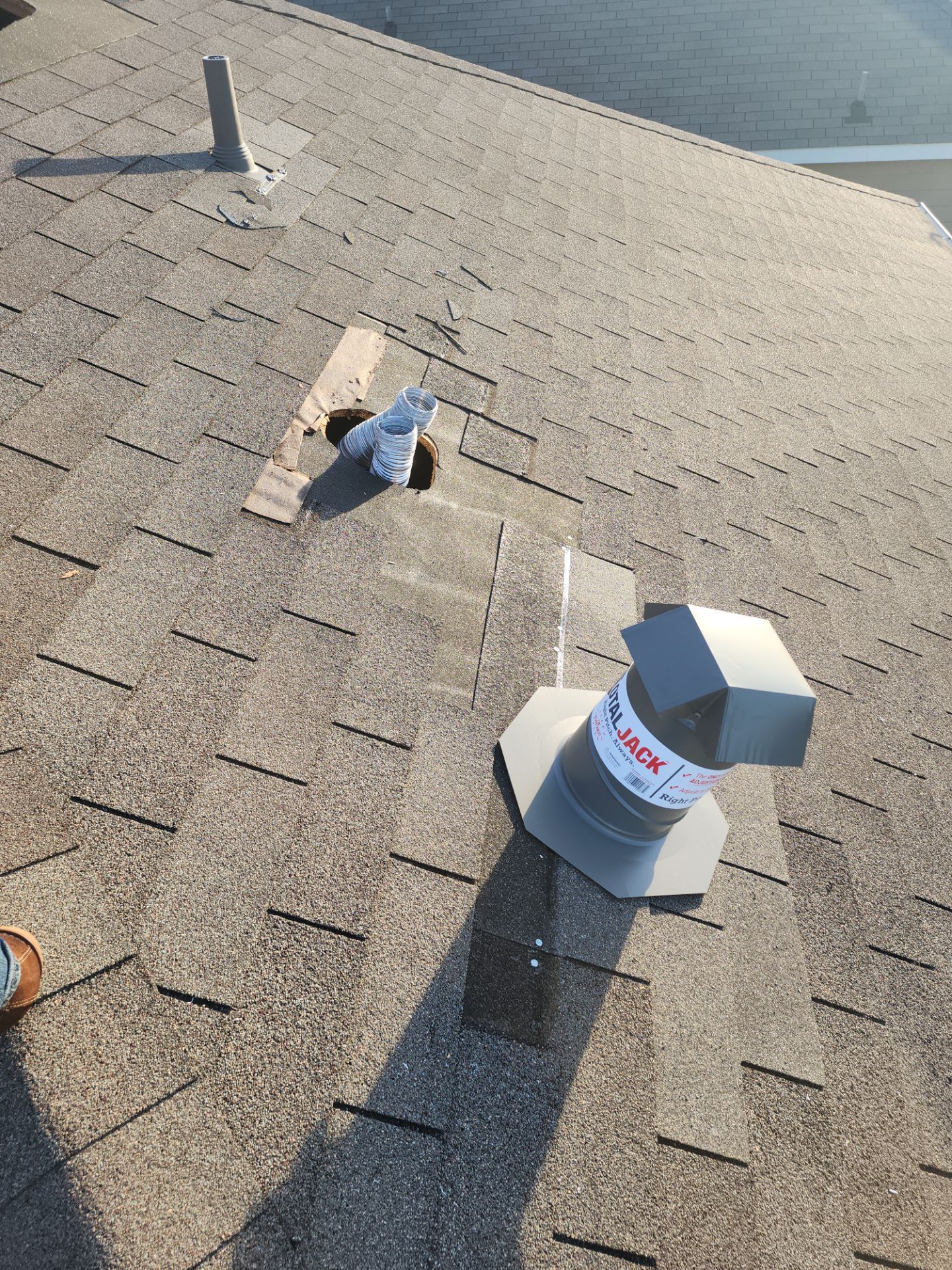 Residential Roofing Repair using Owen's Corning Duration (Lifetime) Shingles by Roof Repair Services LLC