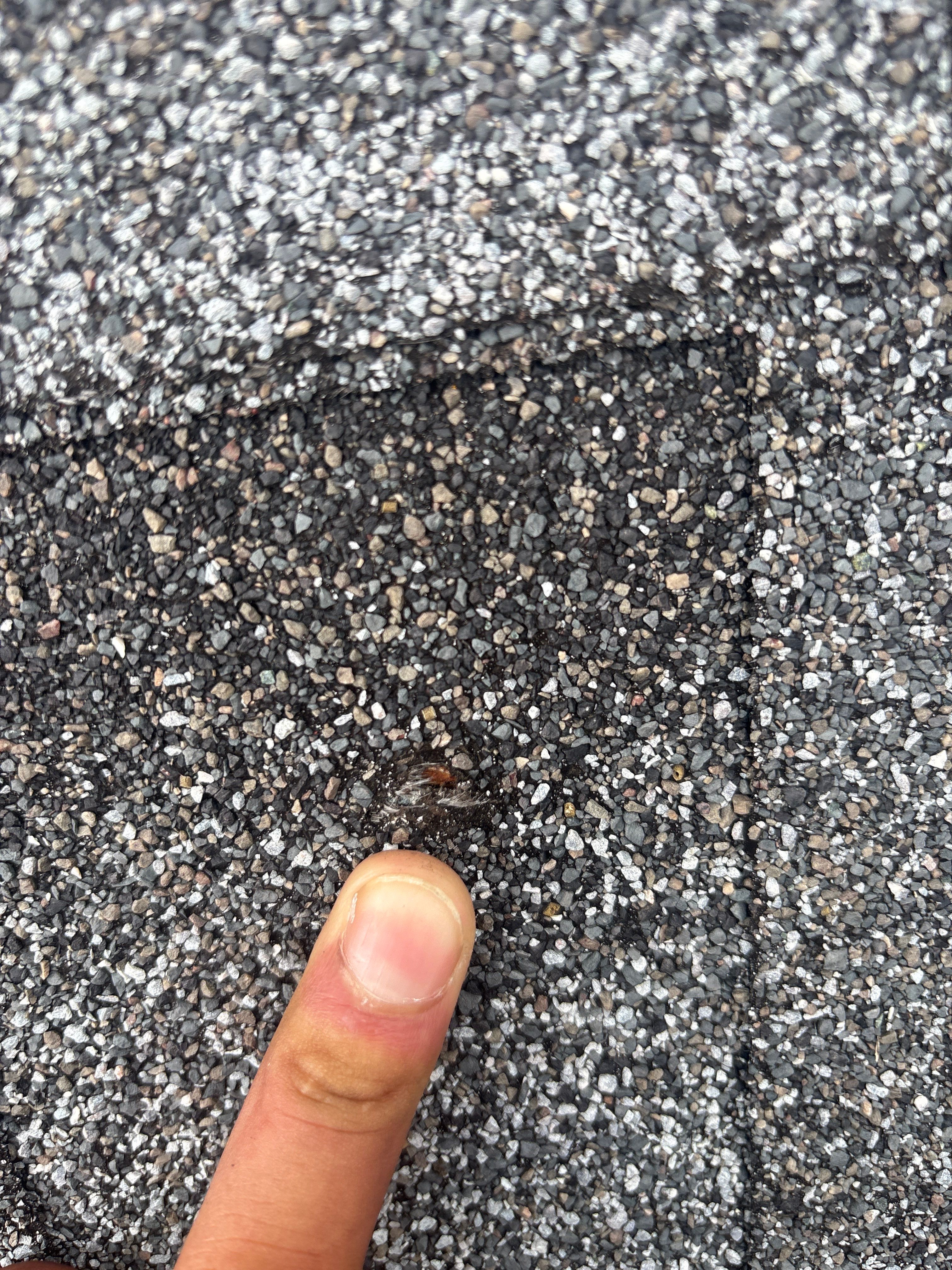 Poor roof installation by Deerfield Roofing LLC