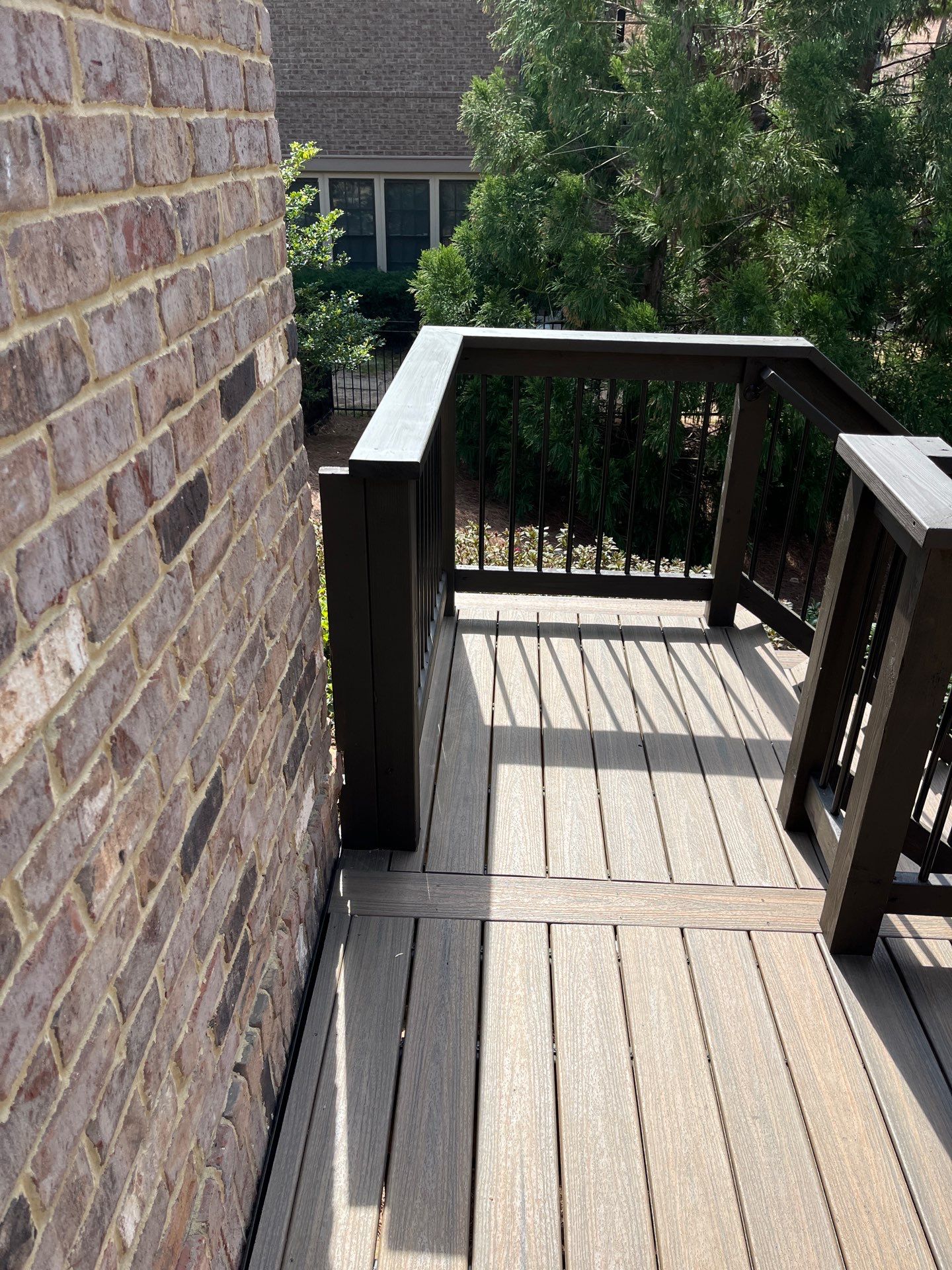 Trex Deck Resurface with New Railing in Atlanta, GA by Nelson Exteriors
