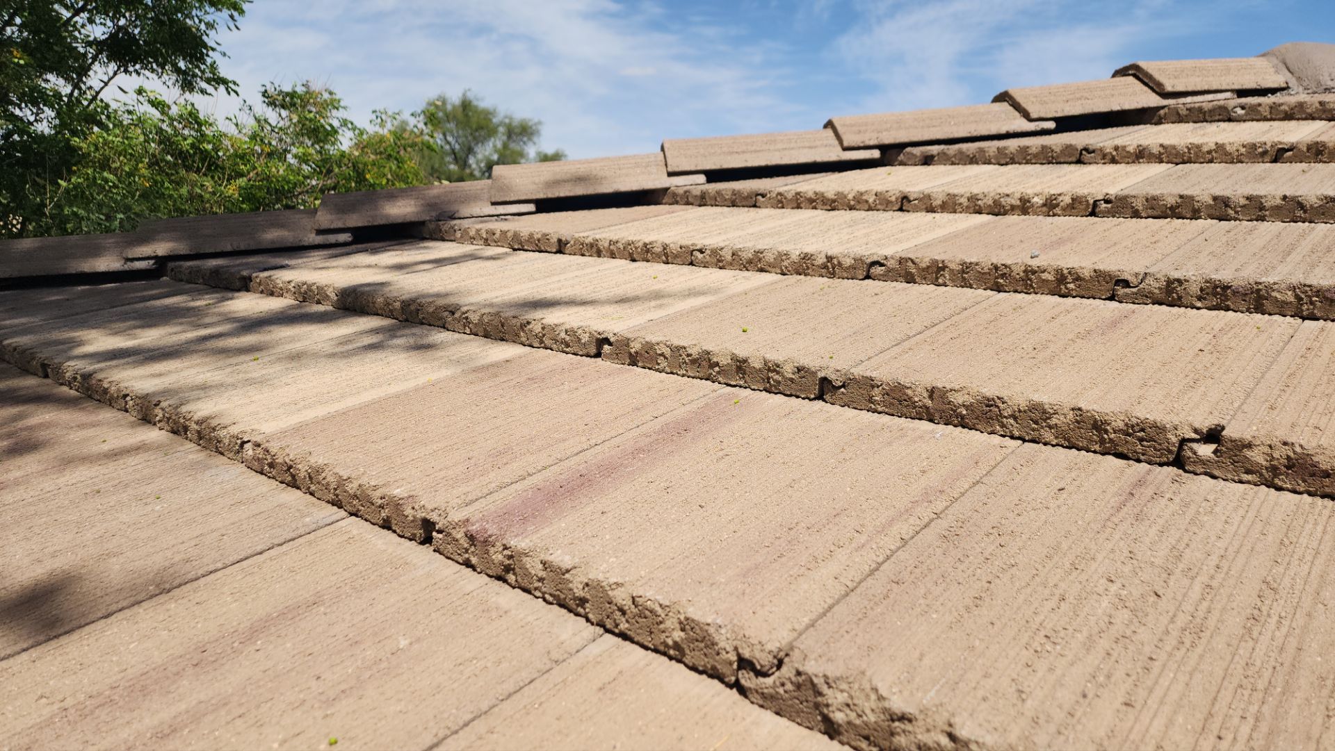 Mesa Tan Concrete Tile by Reimagine Roofing