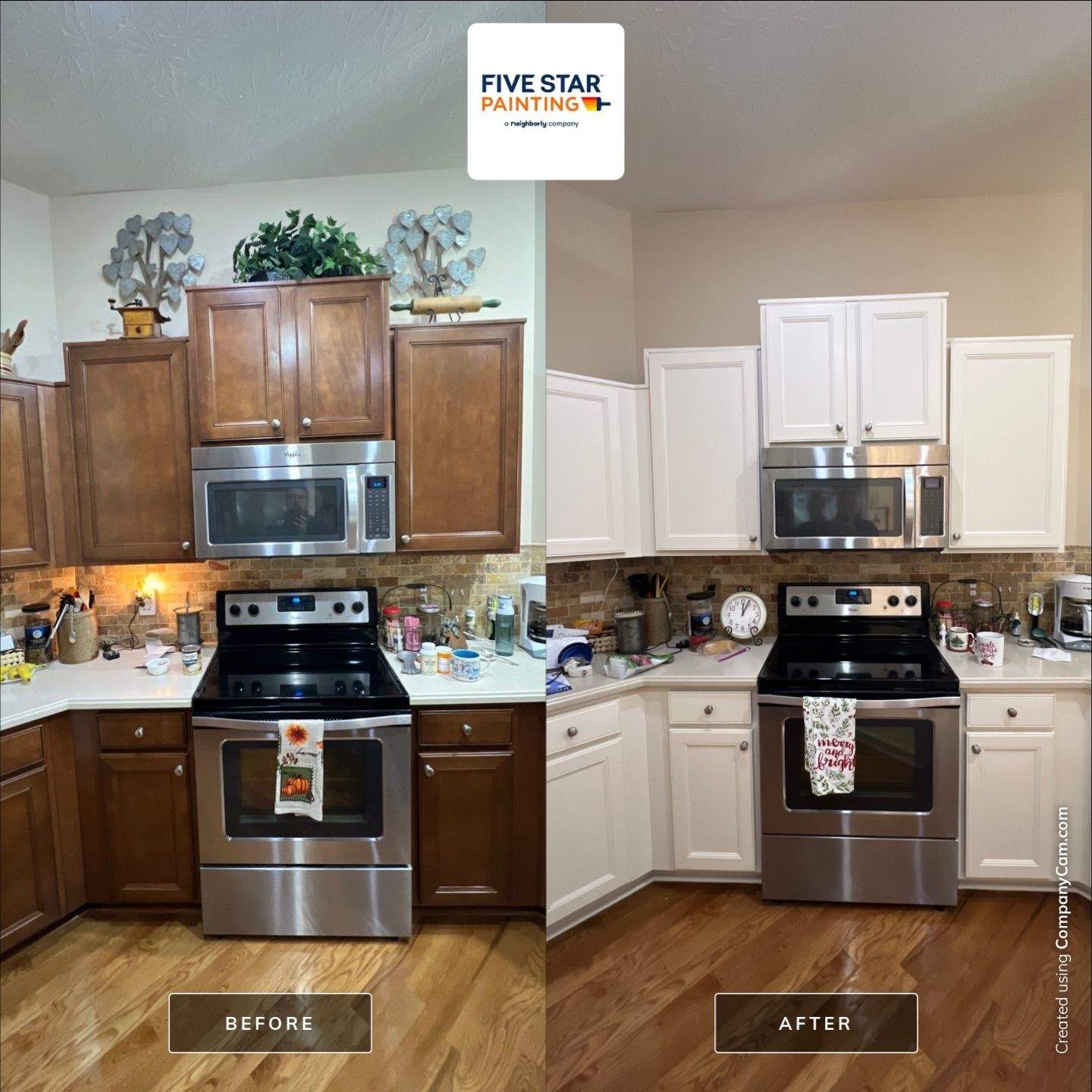 Five Star Painting - Cabinets by Five Star Painting of Batavia