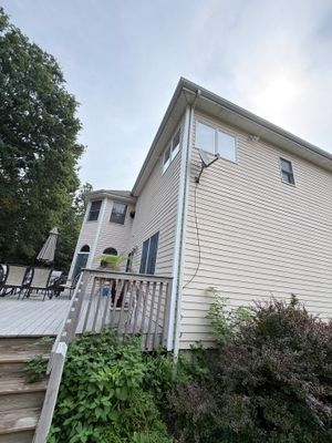 Window Cleaning in Long Hill, NJ — Gallo Bros job photo