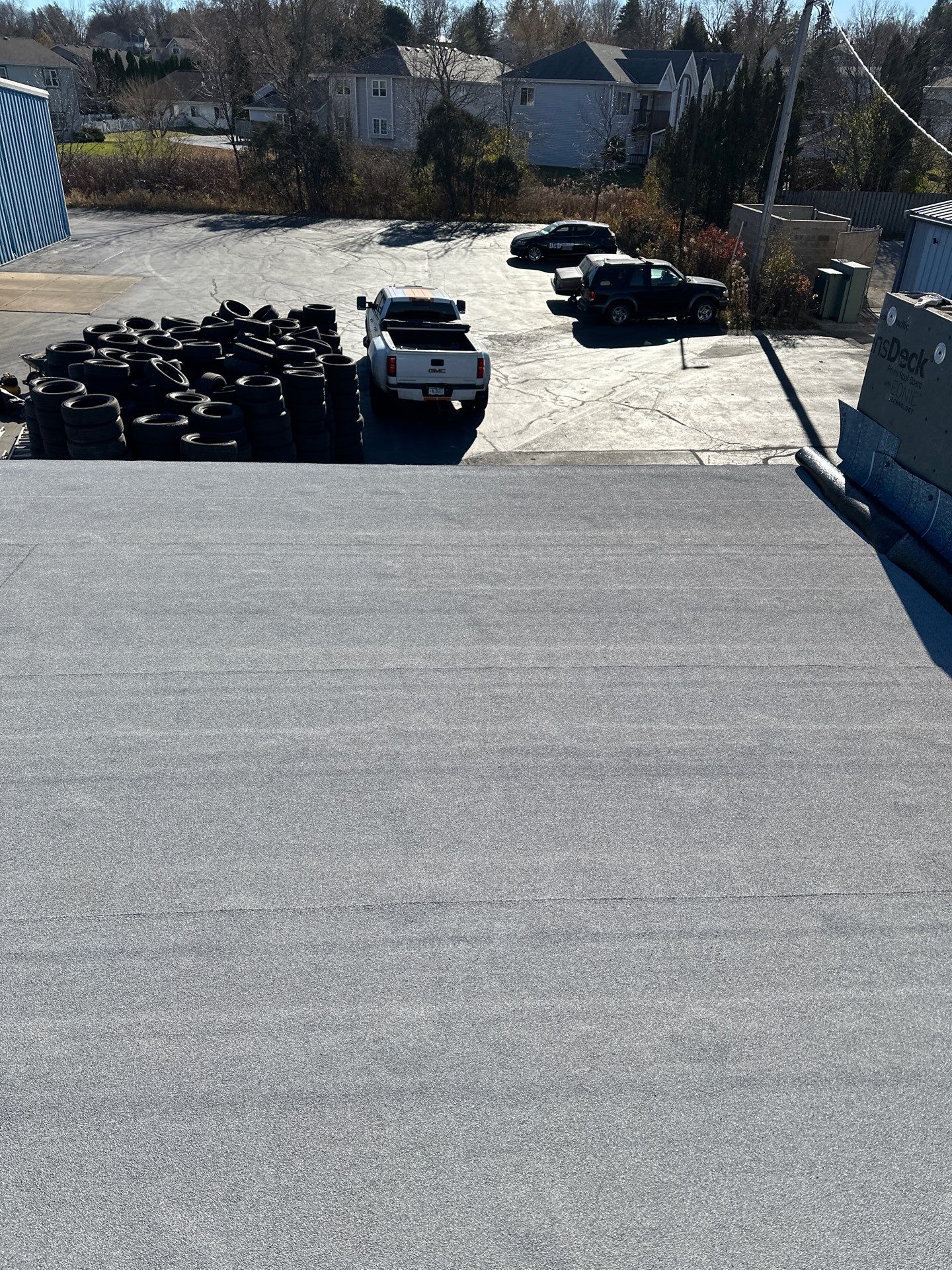 Commercial Roofing using Certainteed Flintastic Self Adhered by Stendahl Services