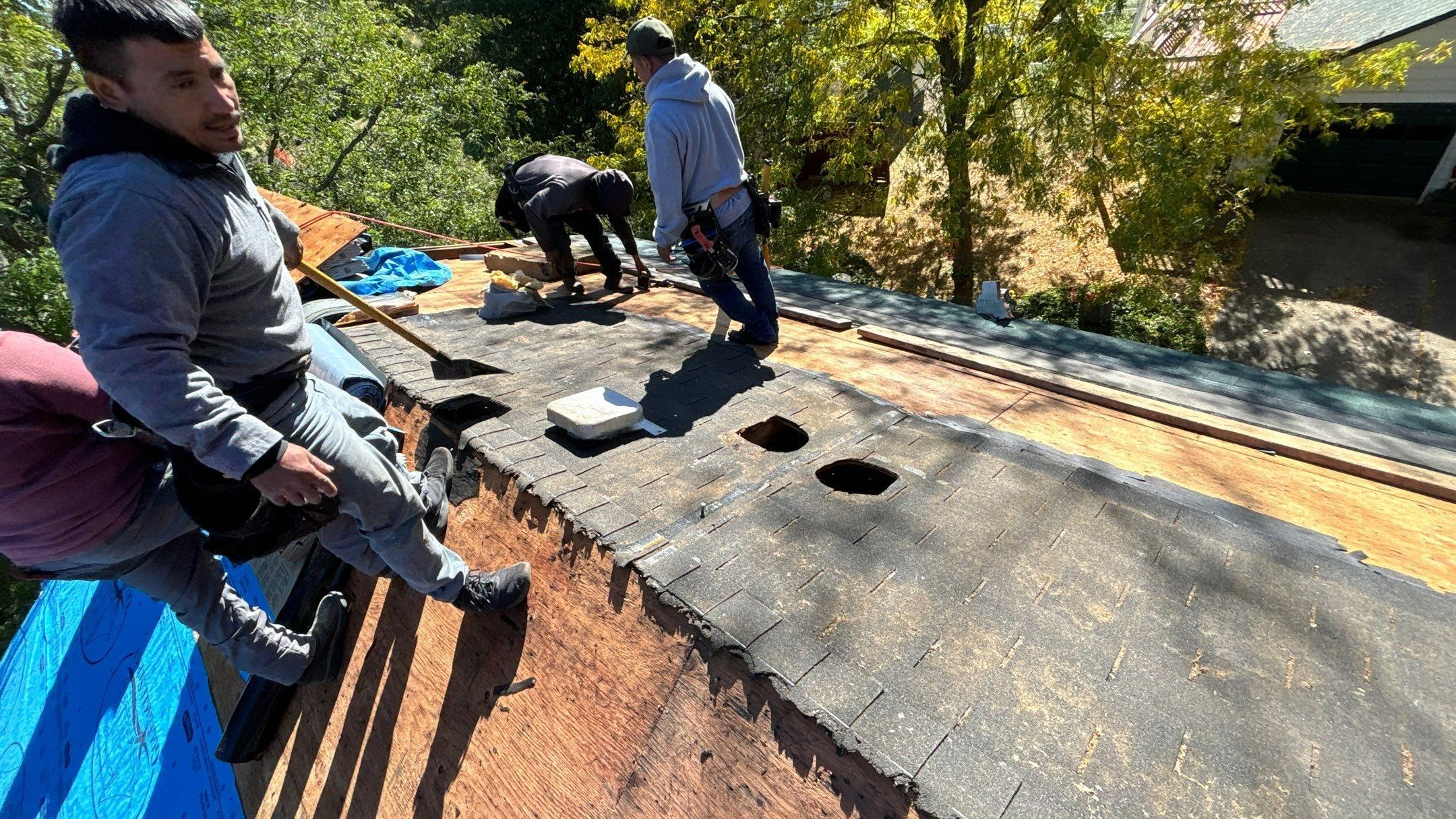 Roof Replacement using Certainteed Landmark Max-Def PRO by 180 Contractors