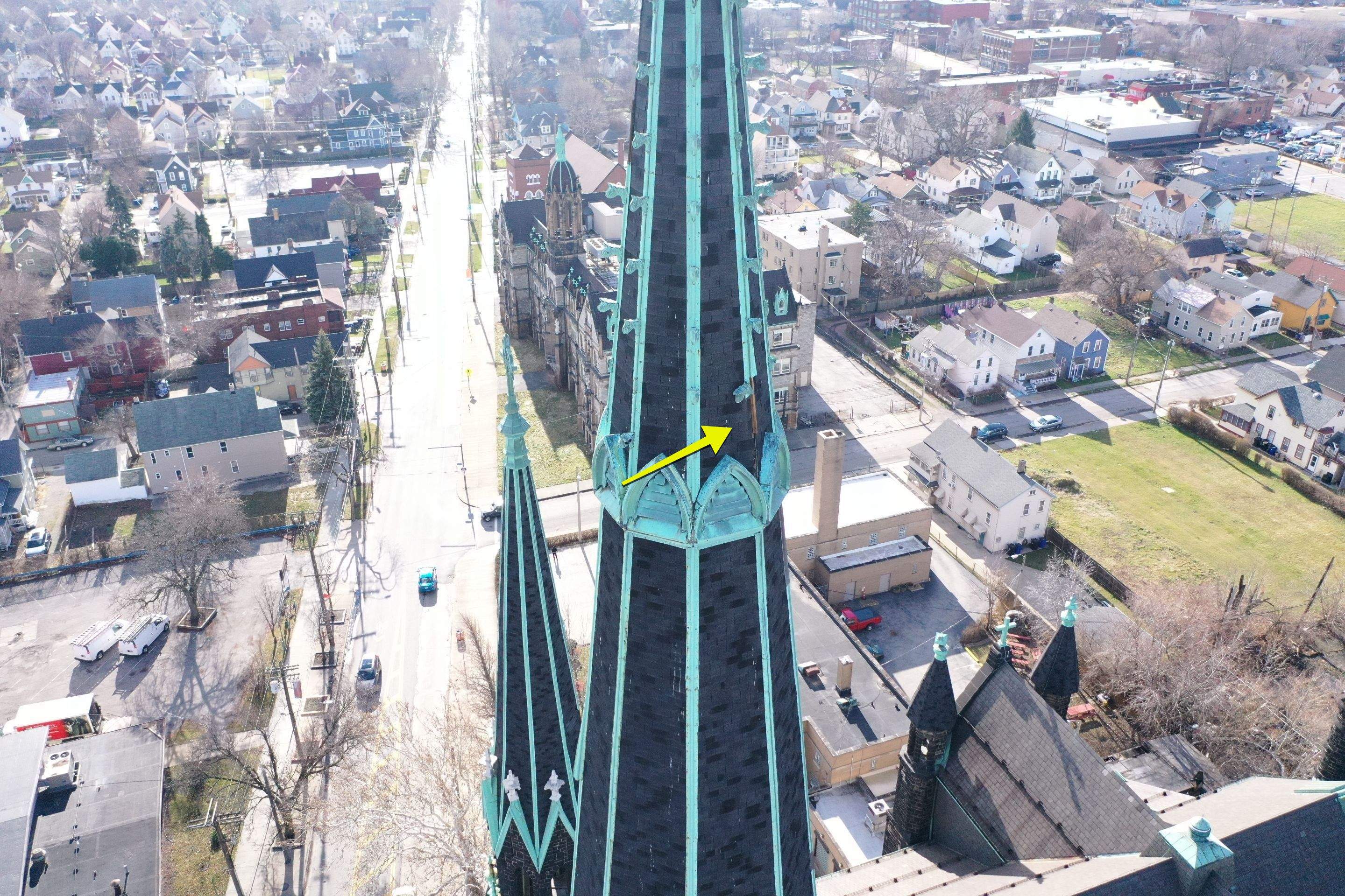 Drone Inspection by Absolute Roofing and Construction
