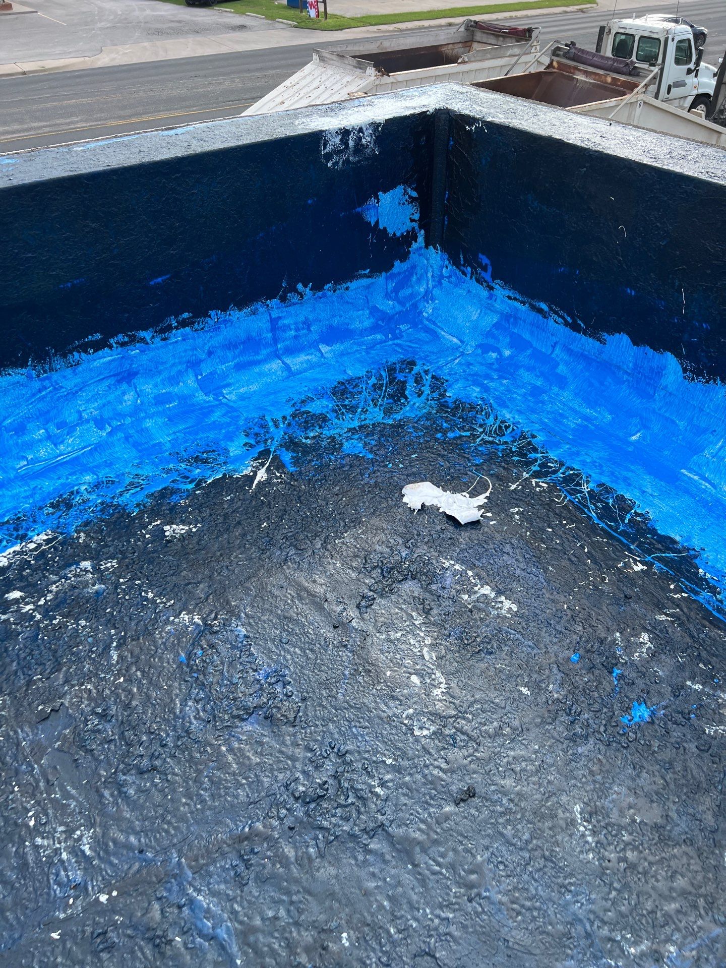 Dirty leaking Gravel Roof by Bayfront Roofing and Construction