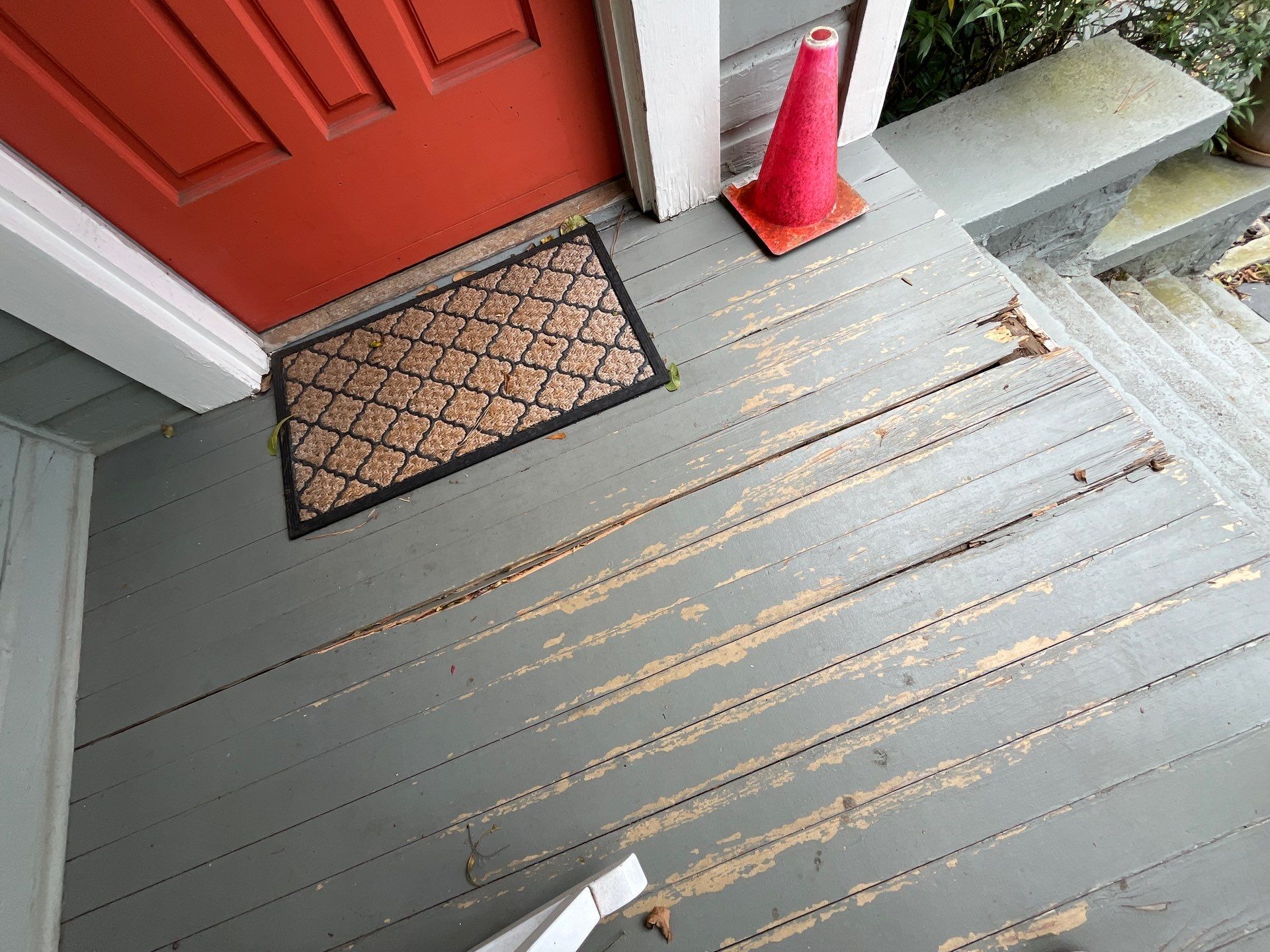 Deckorators Front Porch Resurface in Atlanta, GA by Nelson Exteriors 