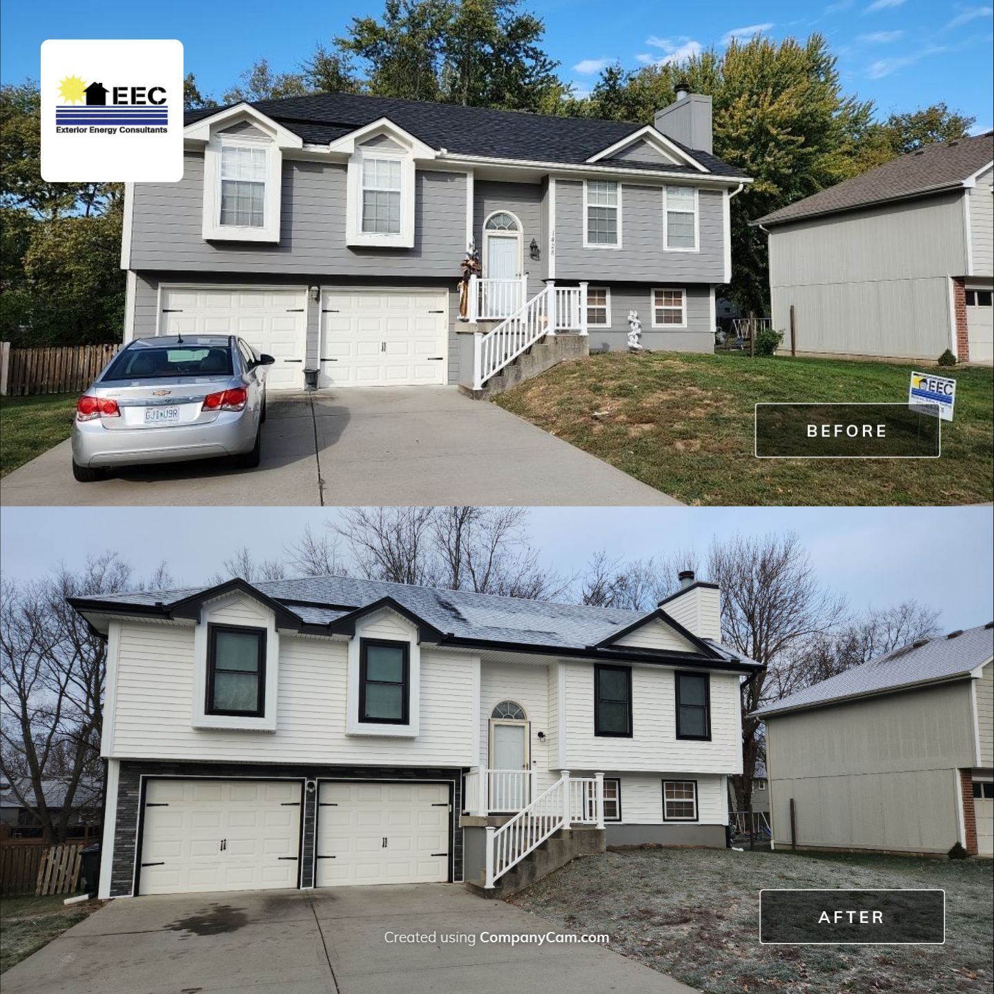 From EHH to WOWZA! by EEC  Windows, Siding & Roofing 